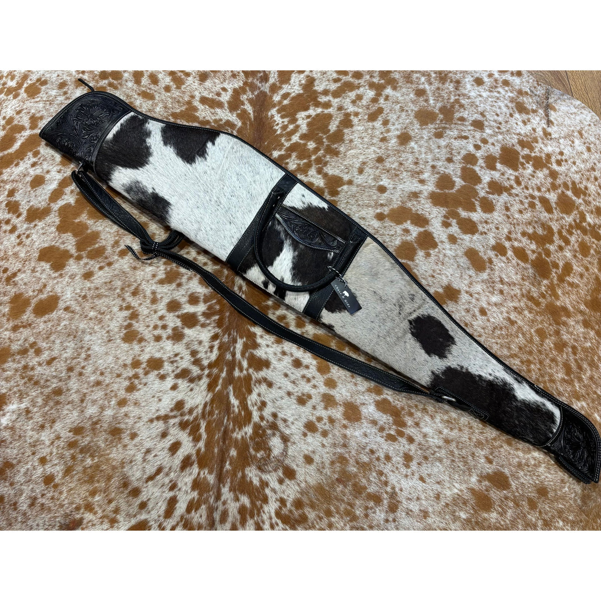 Rifle / Gun Case Cowhide and Tooling - Gun