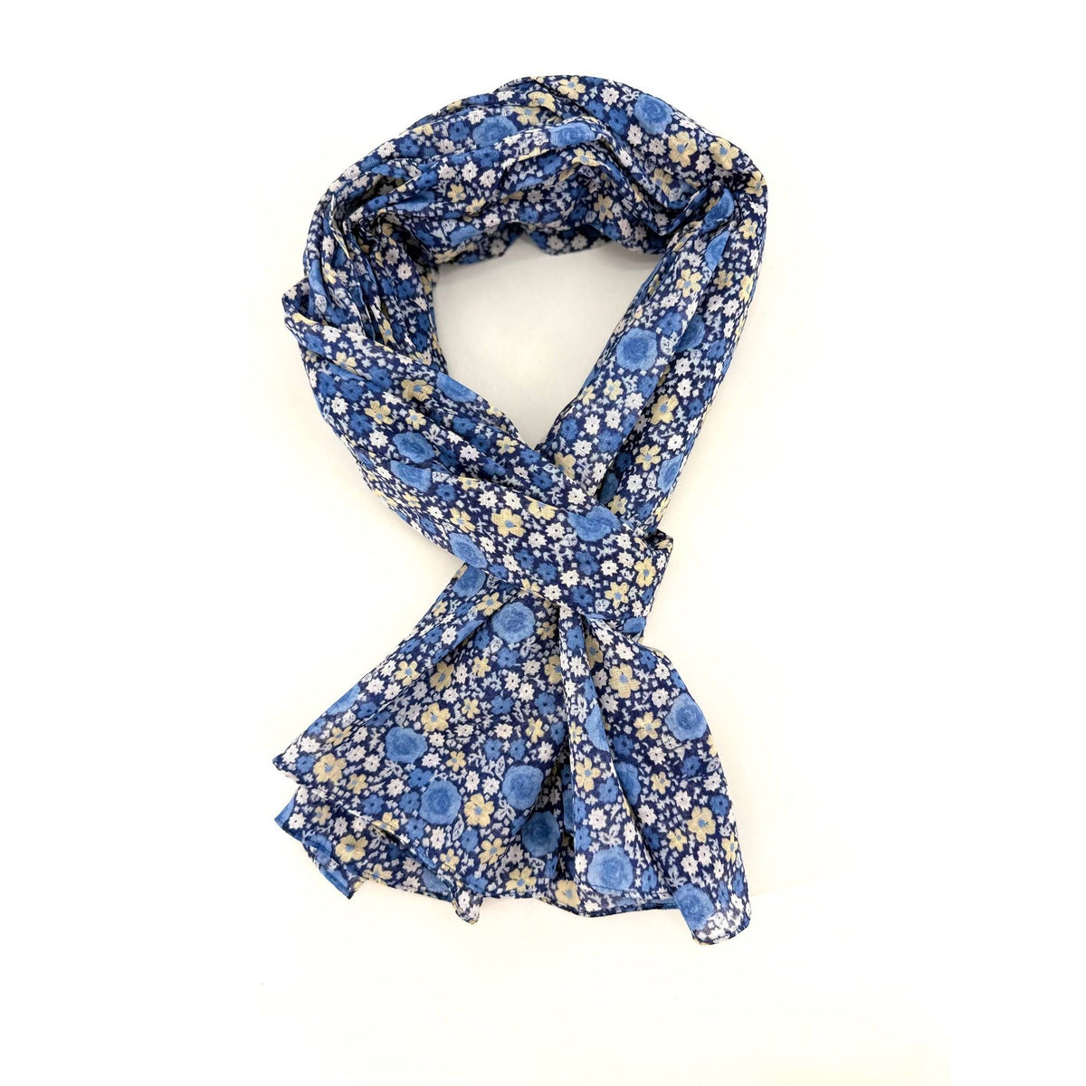 Liberty-print cheche scarf 100% cotton - Timeless elegance 2