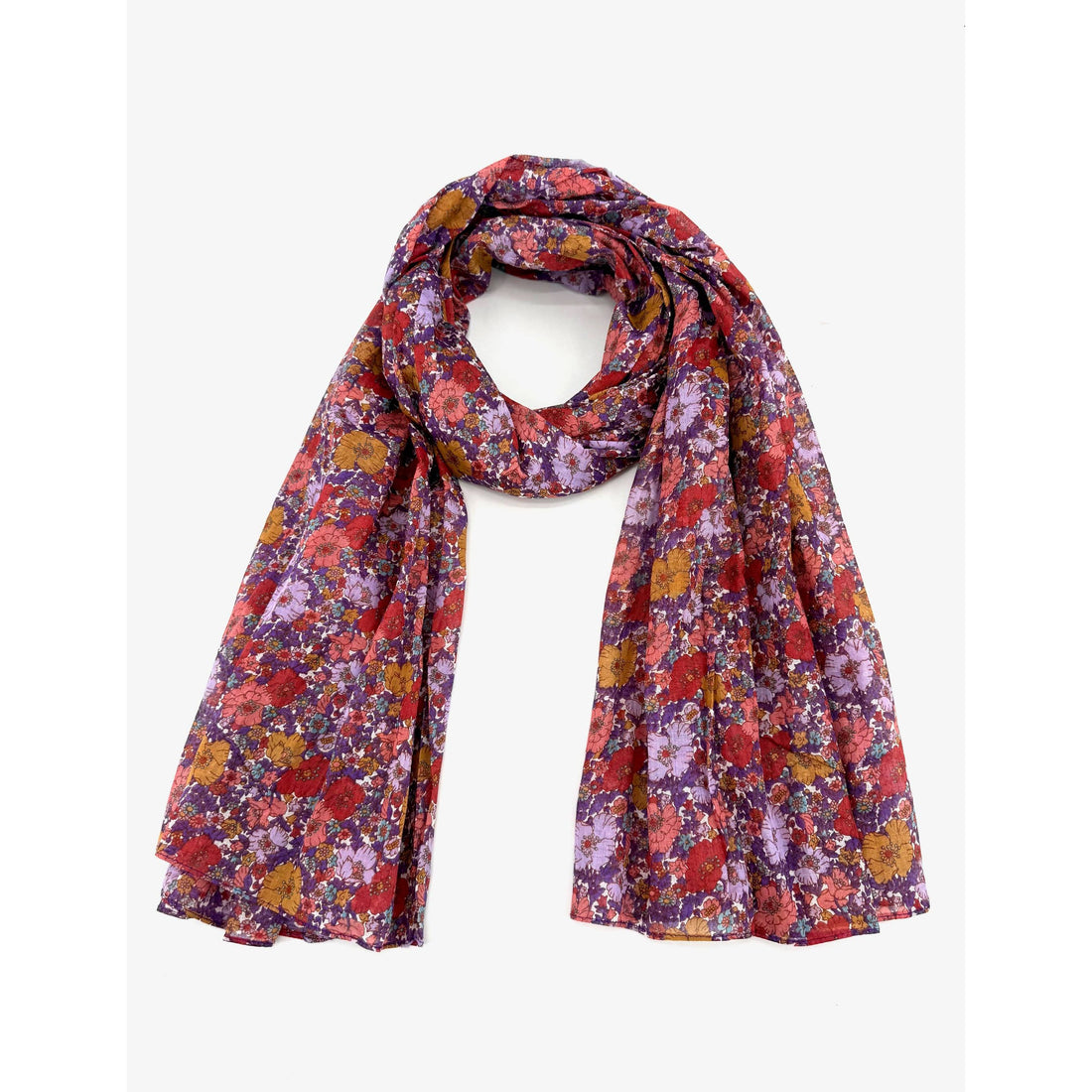 100% Indian cotton scarf - Women - Pareo 4