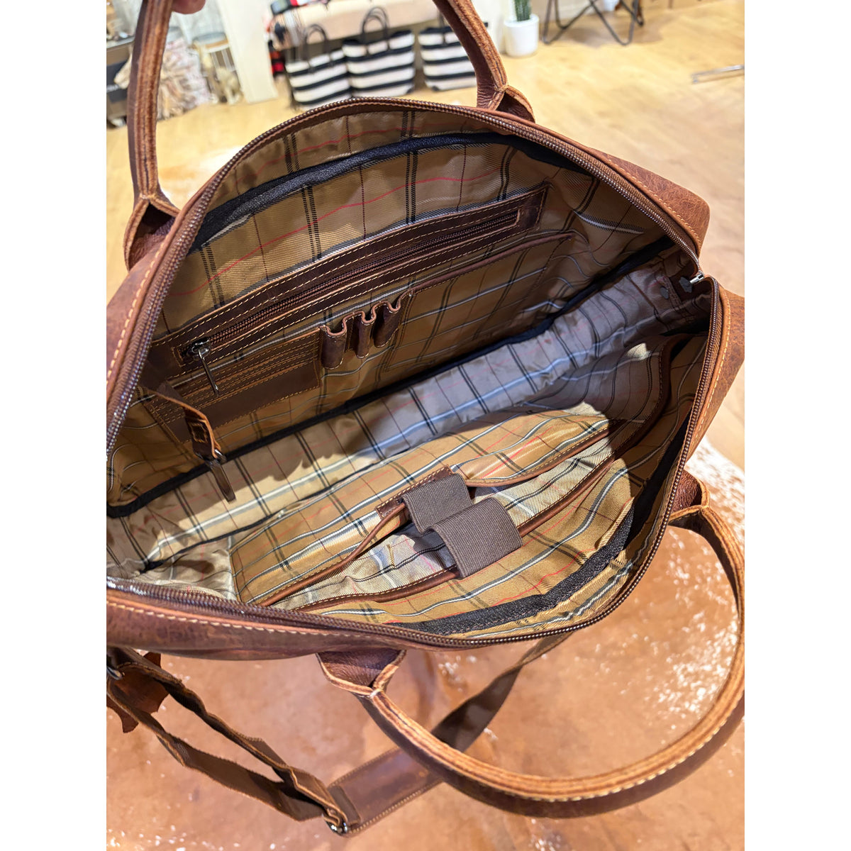 17” Leather Laptop Case - 2076