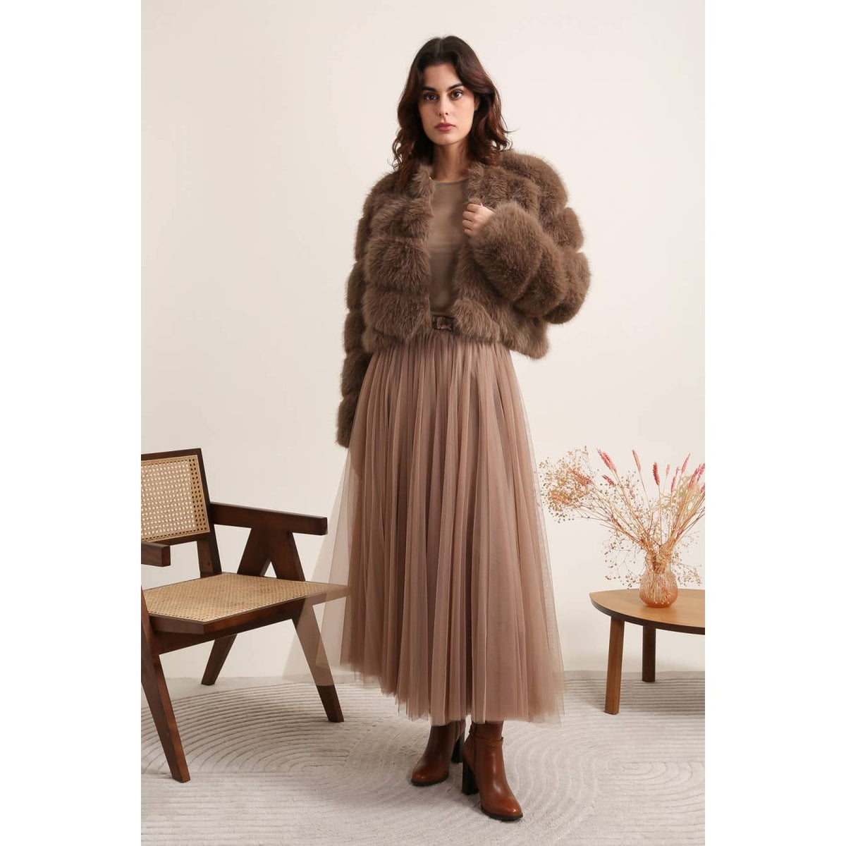 Choklate Paris Faux Fur Jacket