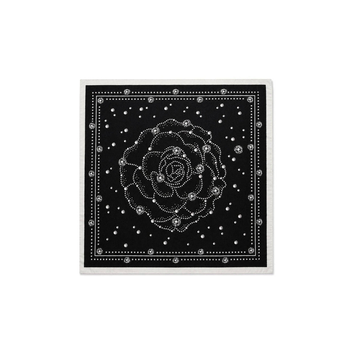 Aster Patterned Head Scarf