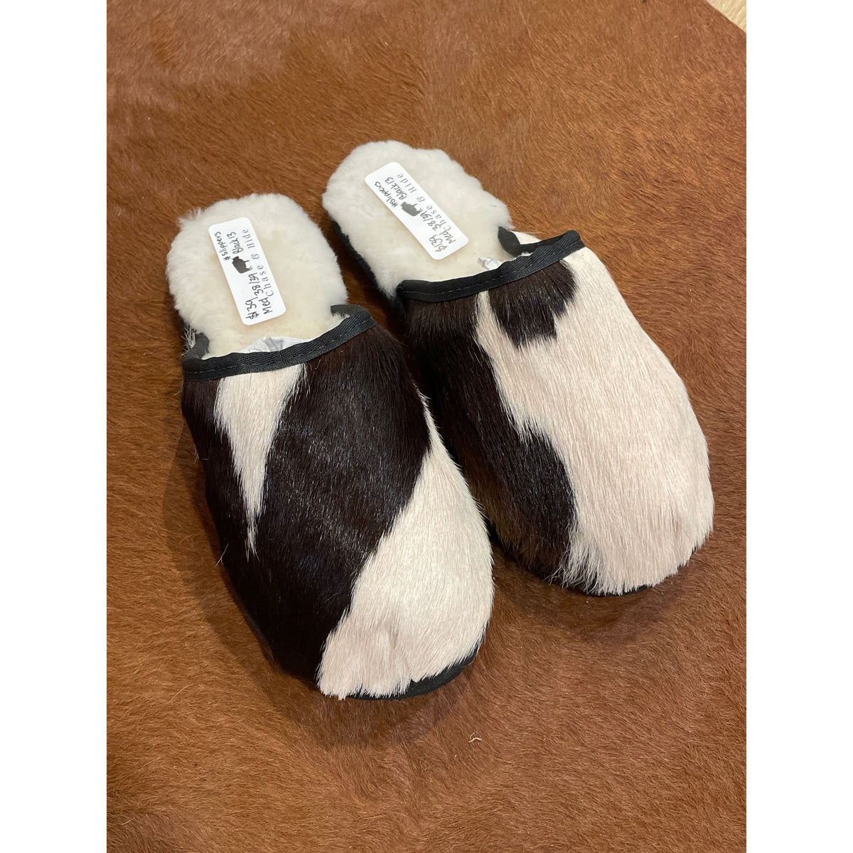 Cowhide Slippers