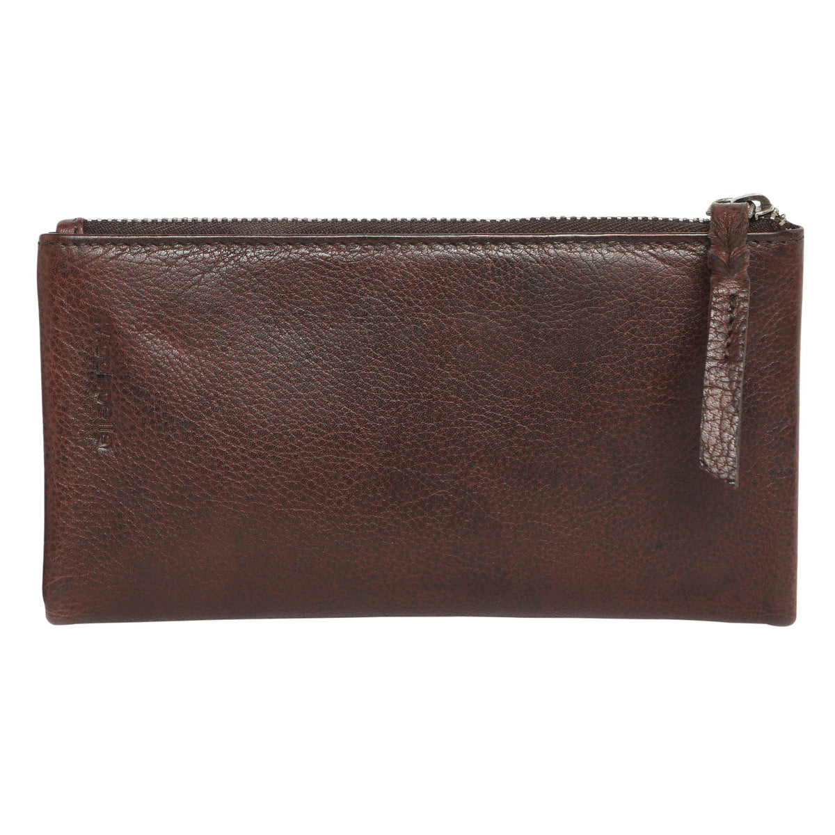 Ladies Leather Wallet 7633 Dark Brown