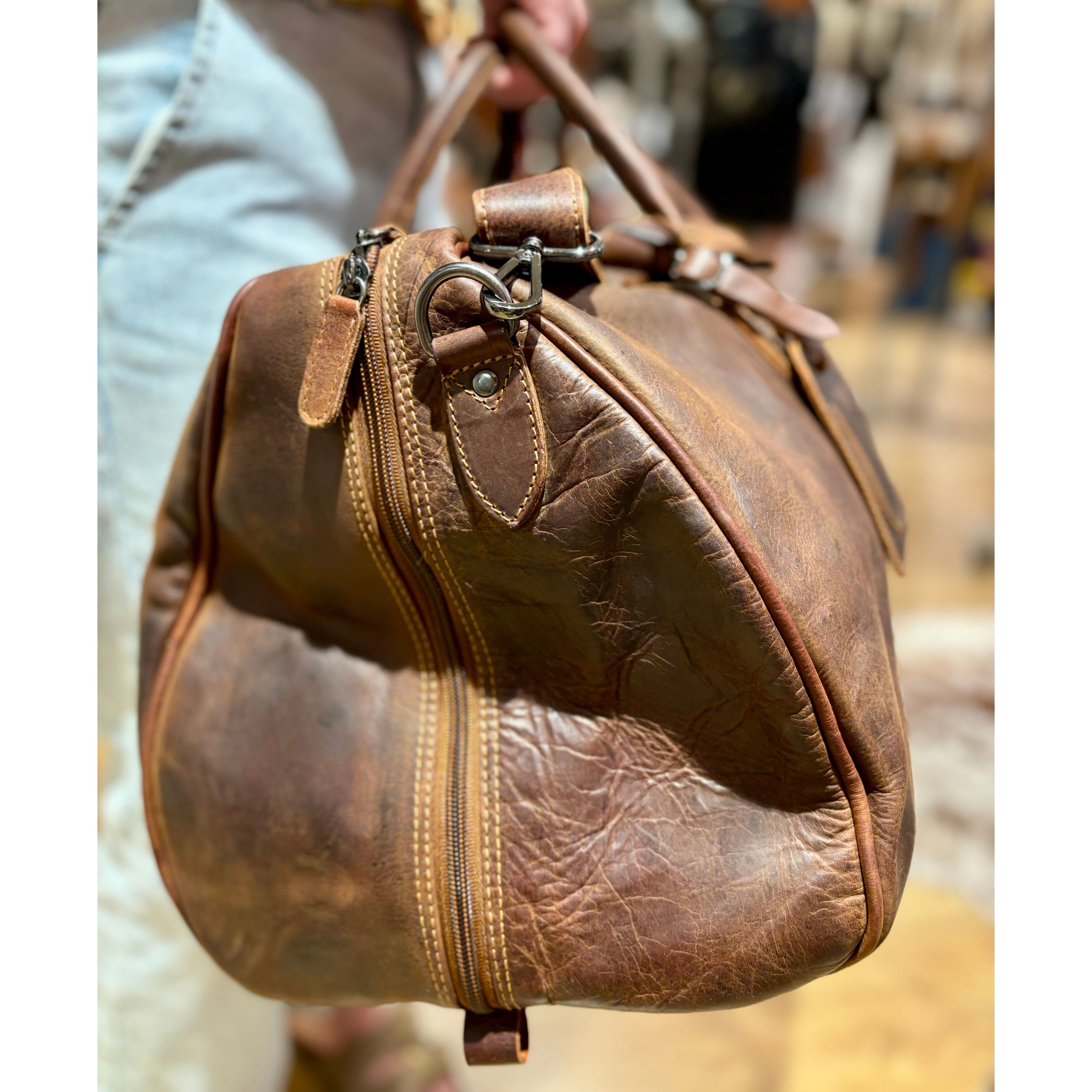 Wilson Leather Overnight bag