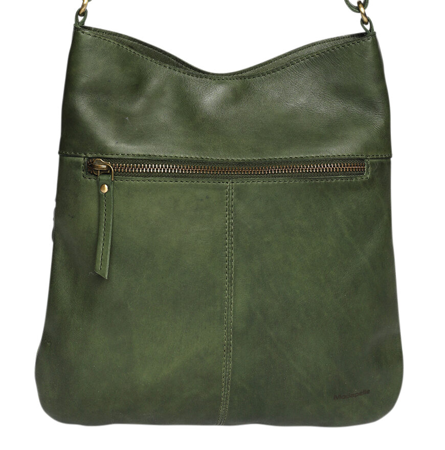 Ladies Leather Cross Body – Style 7896 Olive