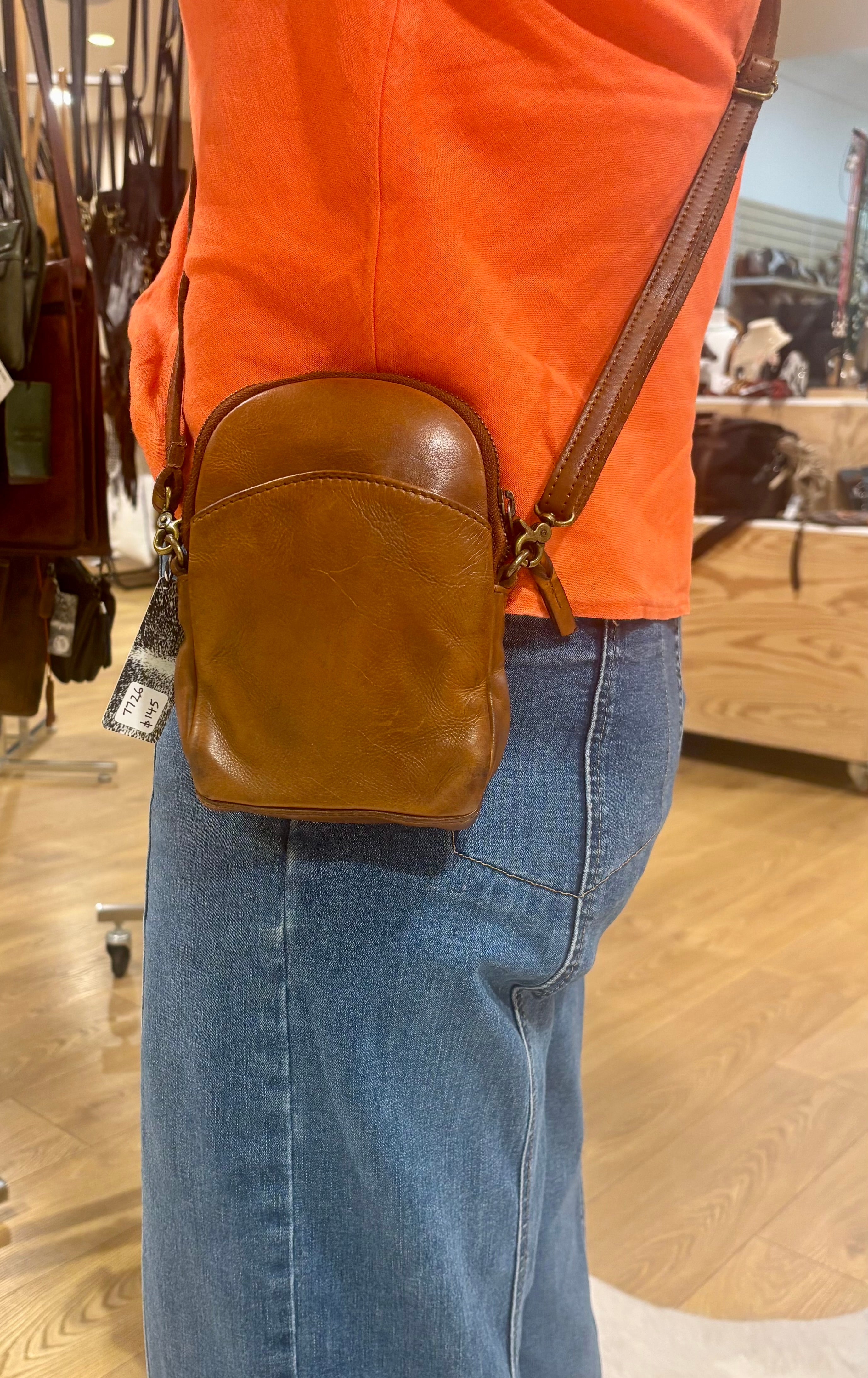 Ladies Leather Shoulder/crossbody Bag