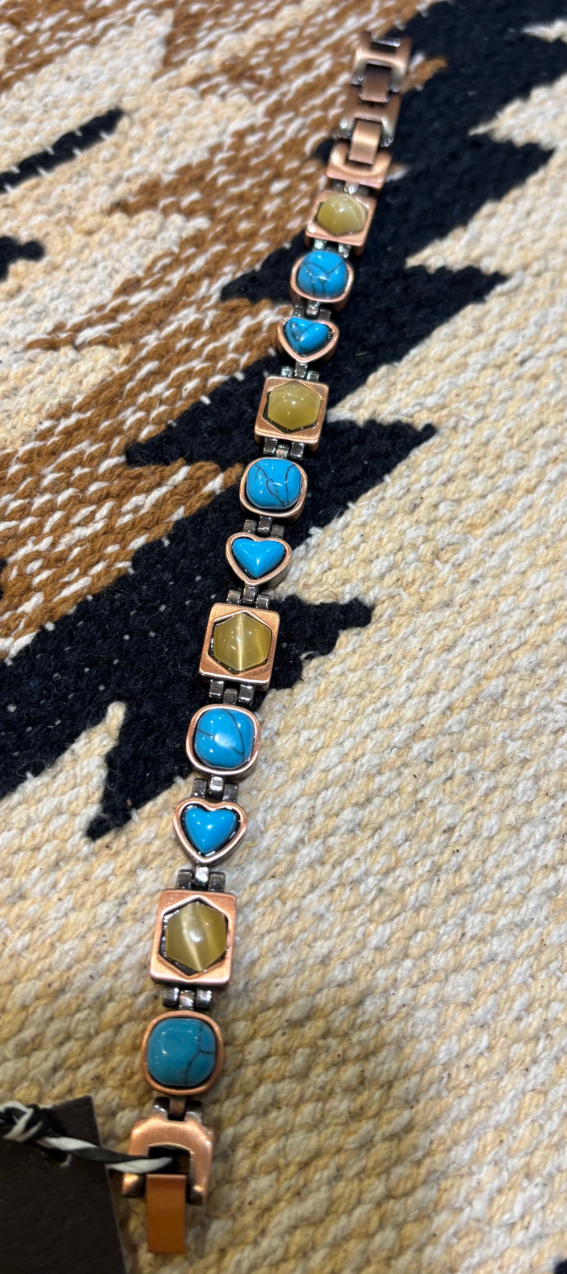 Turquoise Copper Bracelet