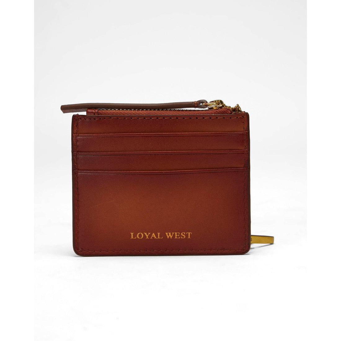 Sophia Credit Card Holder In Handtooled Leather