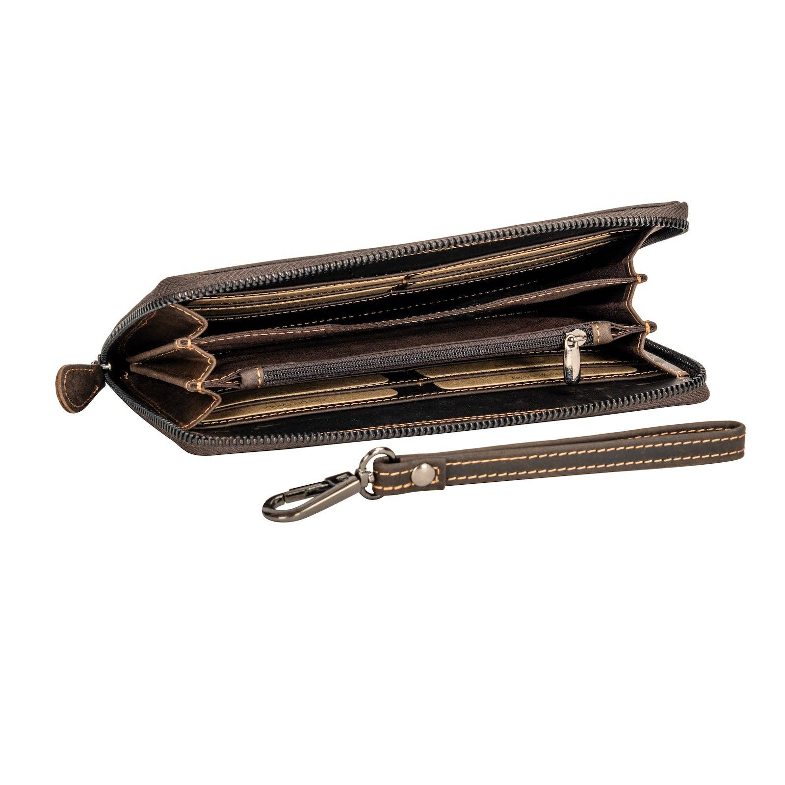 Leather Wallet GW2282 Brown