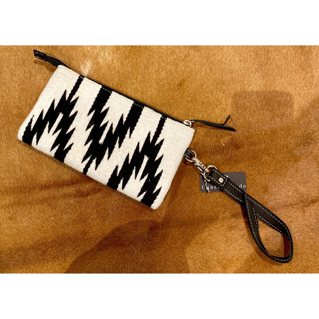 Tia Saddle Blanket Clutch