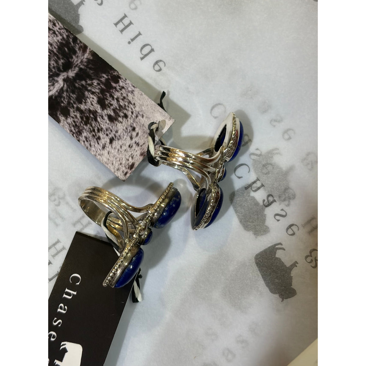 Lapis and Silver Ring
