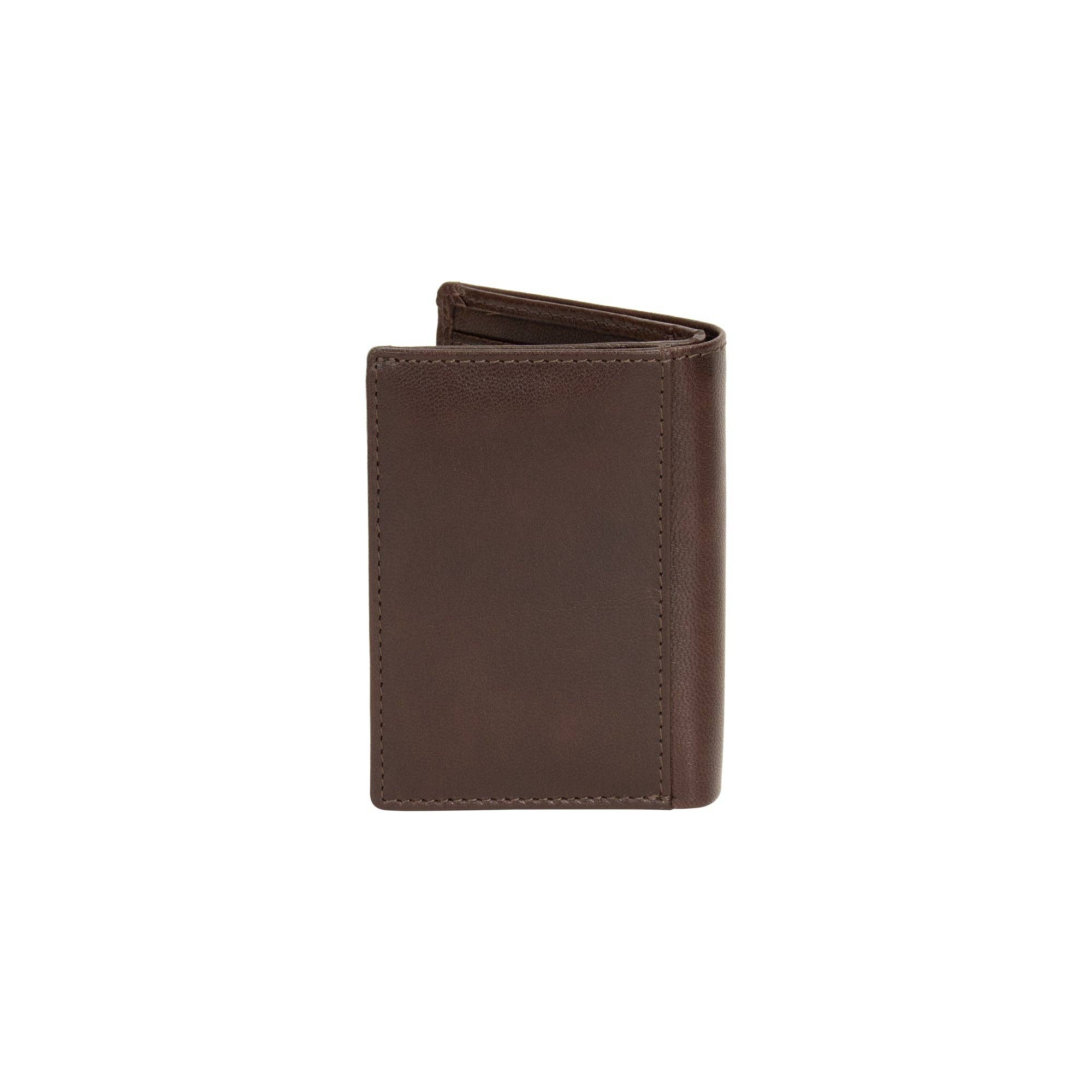Credit Debit Leather Card Holder Freya - GW8001BRN