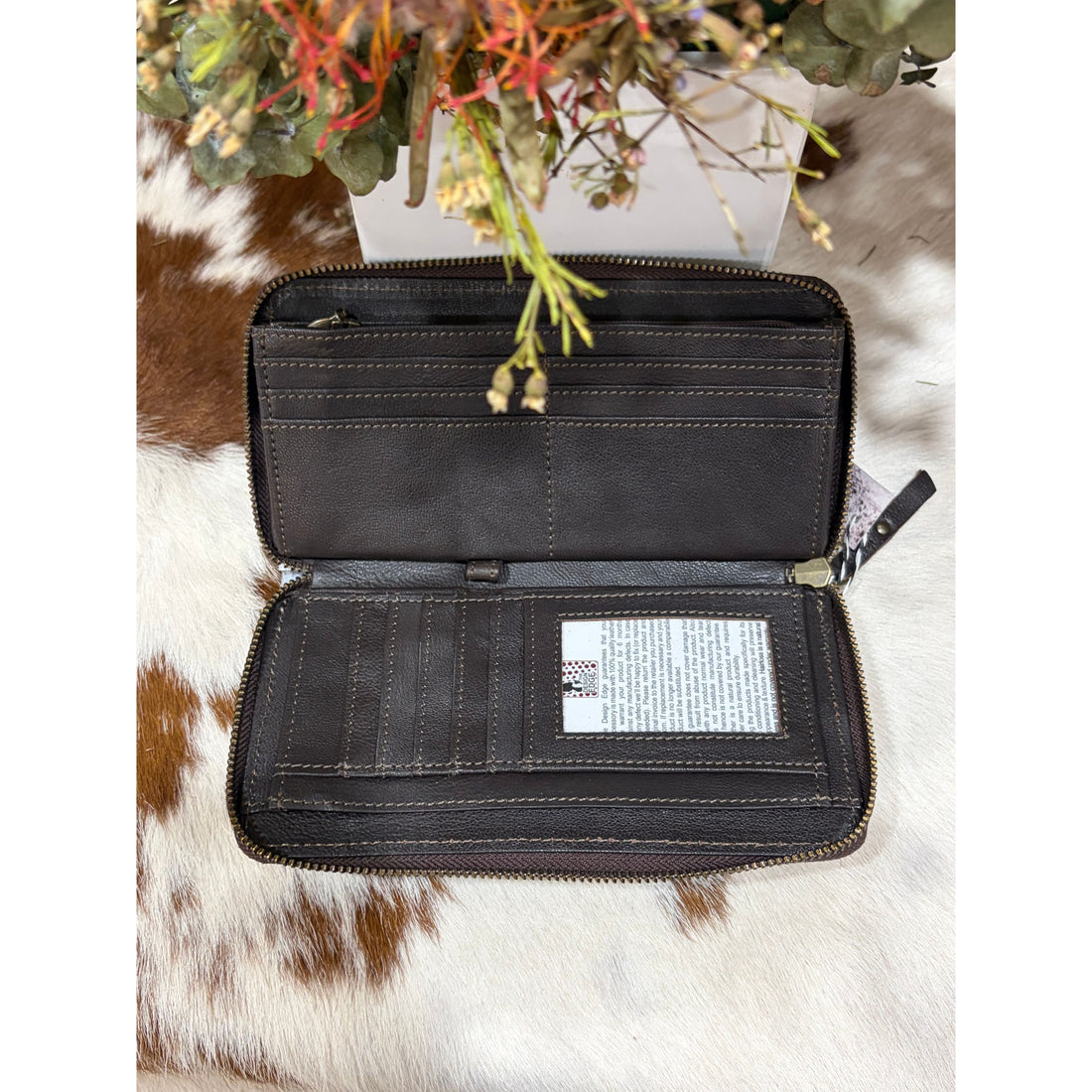Sunflower Tooling Wallet -