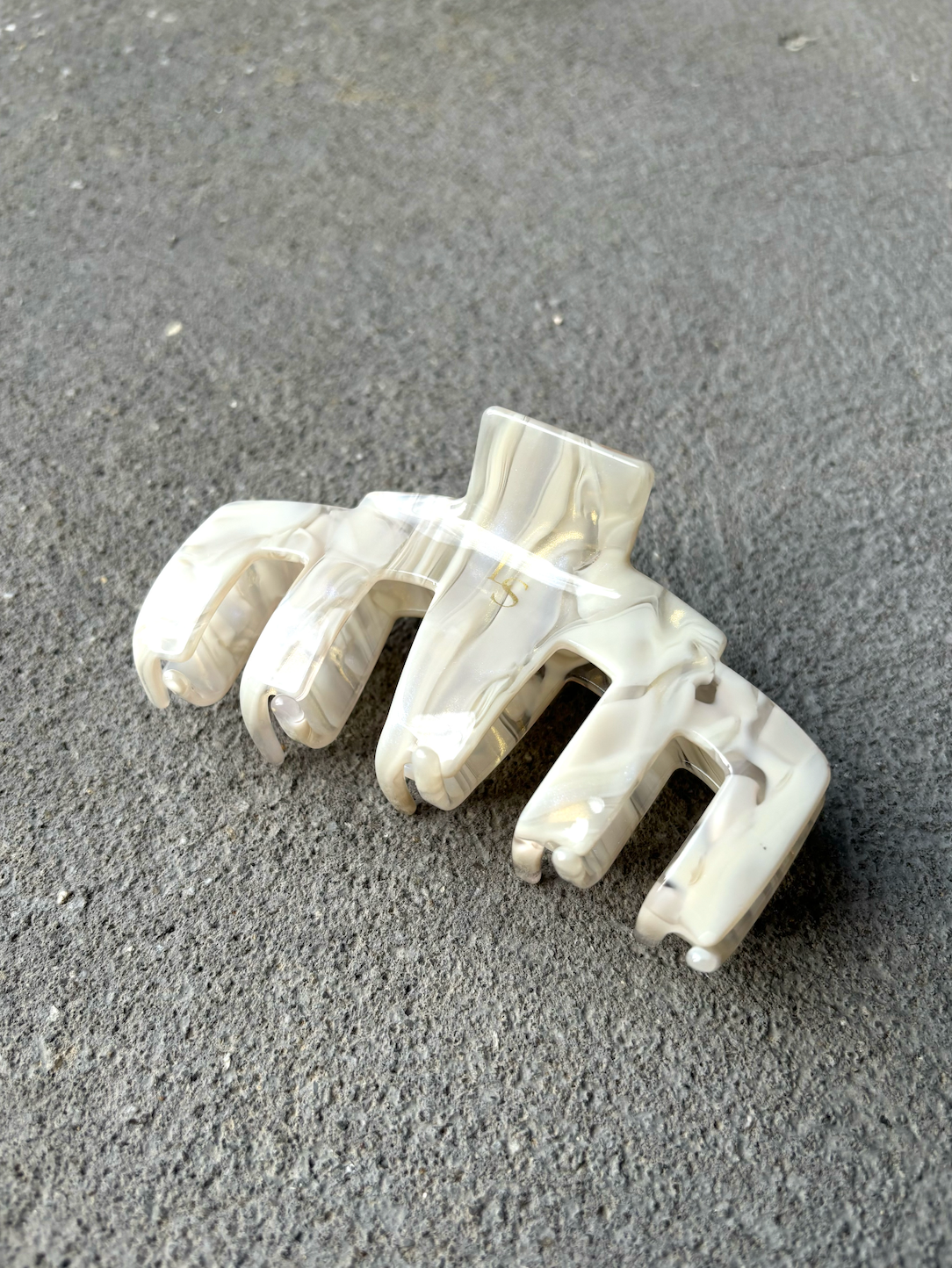 Logo Hair Claw Clips