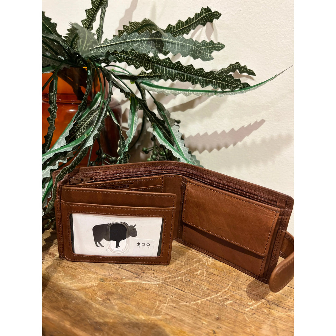 Plain Leather Wallet