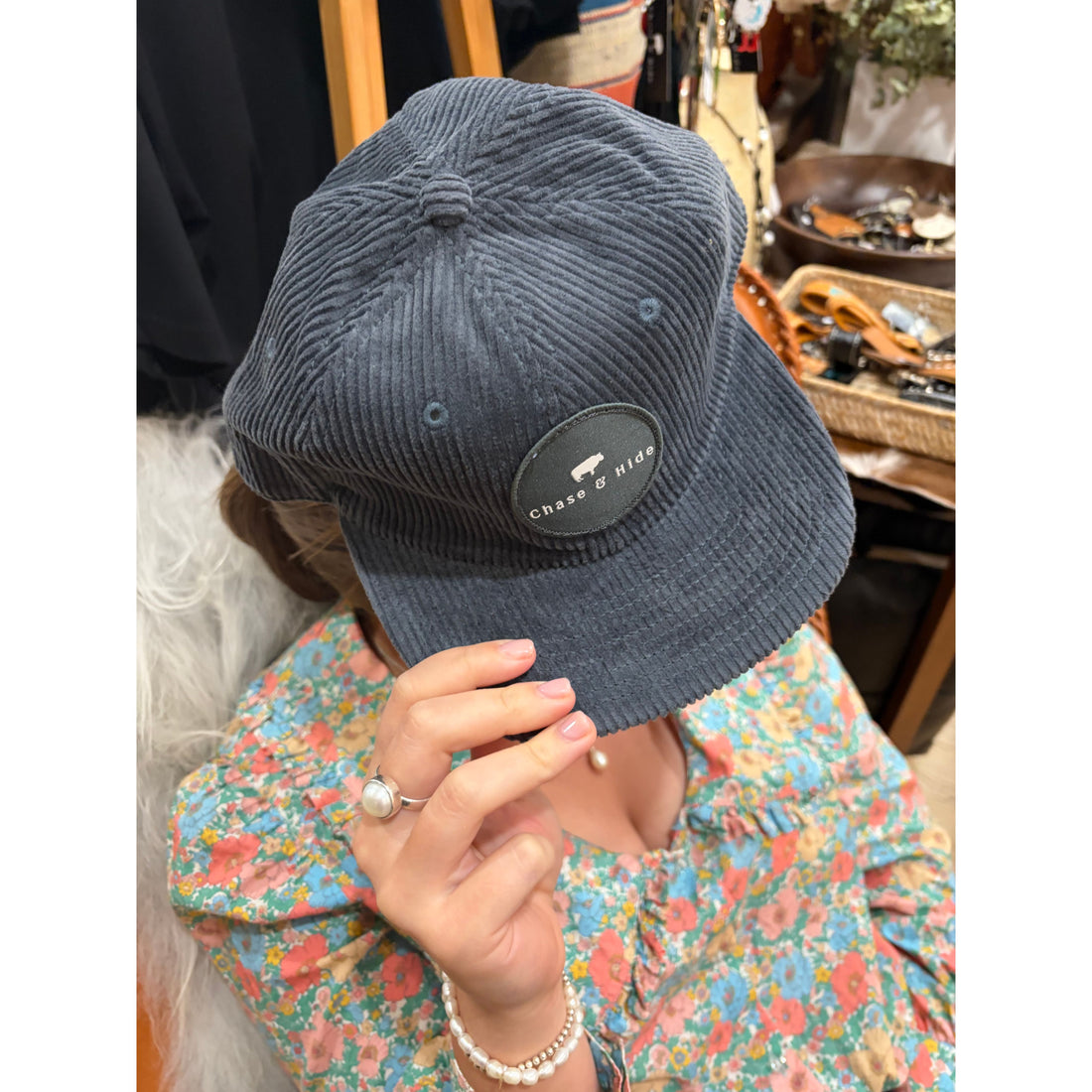 Chase and Hide Corduroy Cap