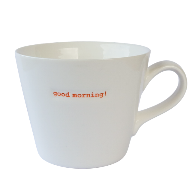 Good Morning! - 350ml Porcelain Mug - Keith Brymer Jones