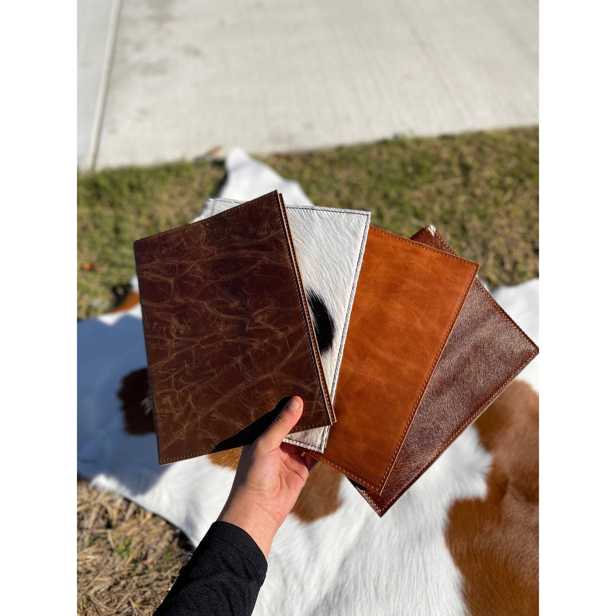 Book Cover Cowhide