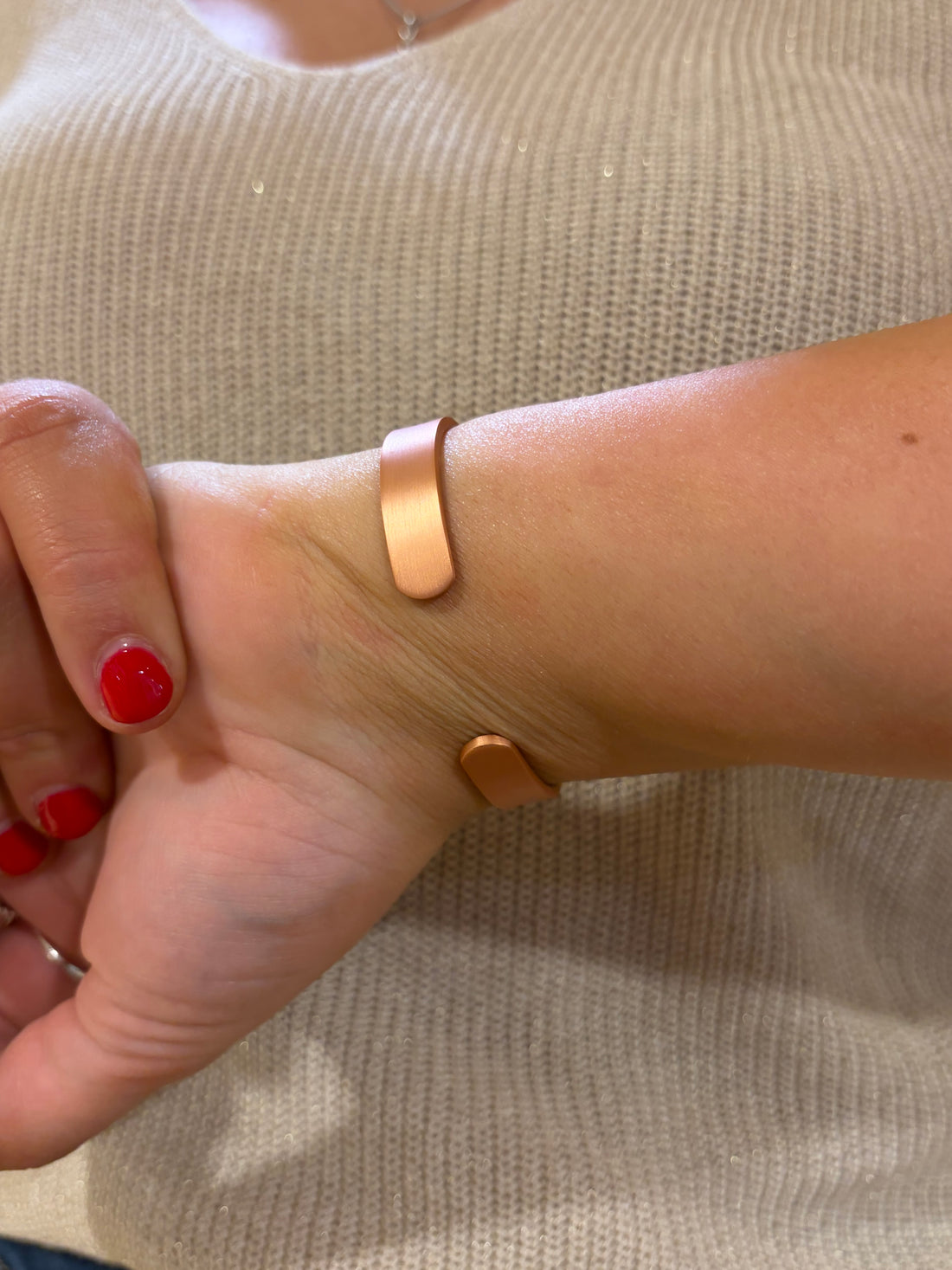 Extra Small Copper Band Plain