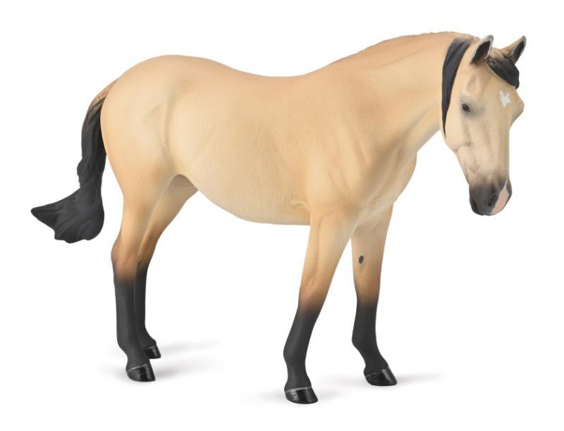 Lusitano Mare Buttermilk Buckskin - Deluxe 1:12 Scale