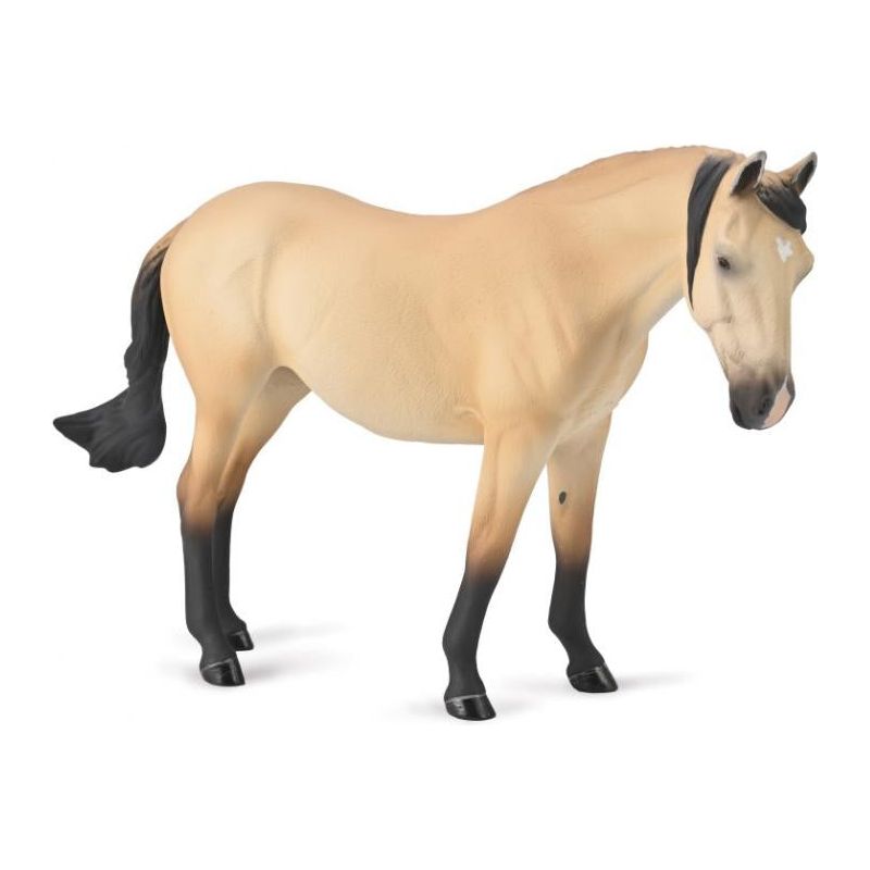 Lusitano Mare Buttermilk Buckskin - Deluxe 1:12 Scale