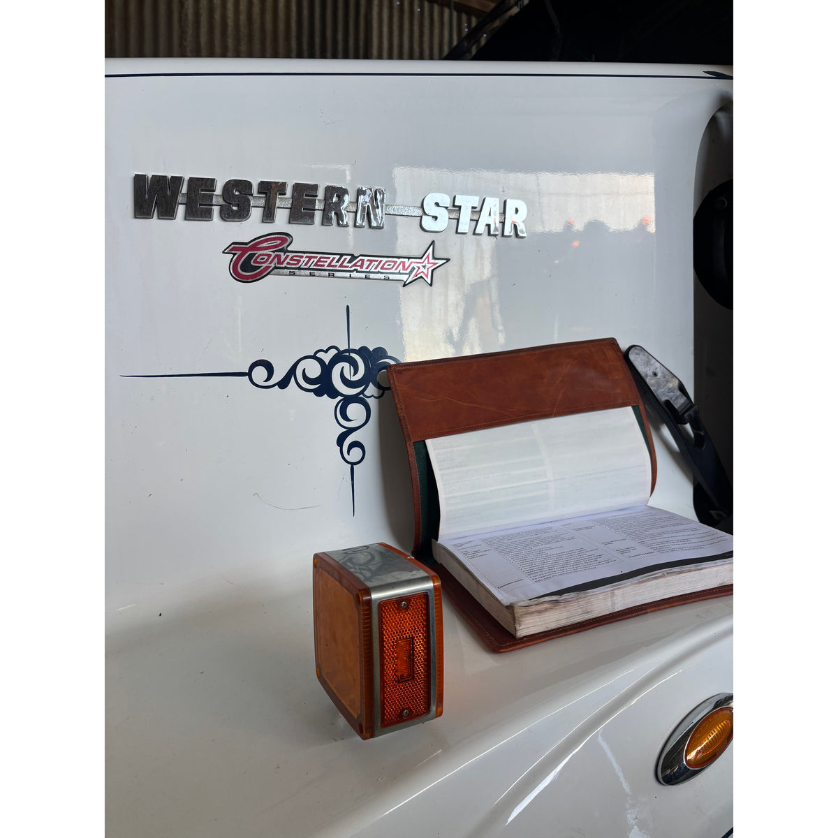Truck Log Book Cover