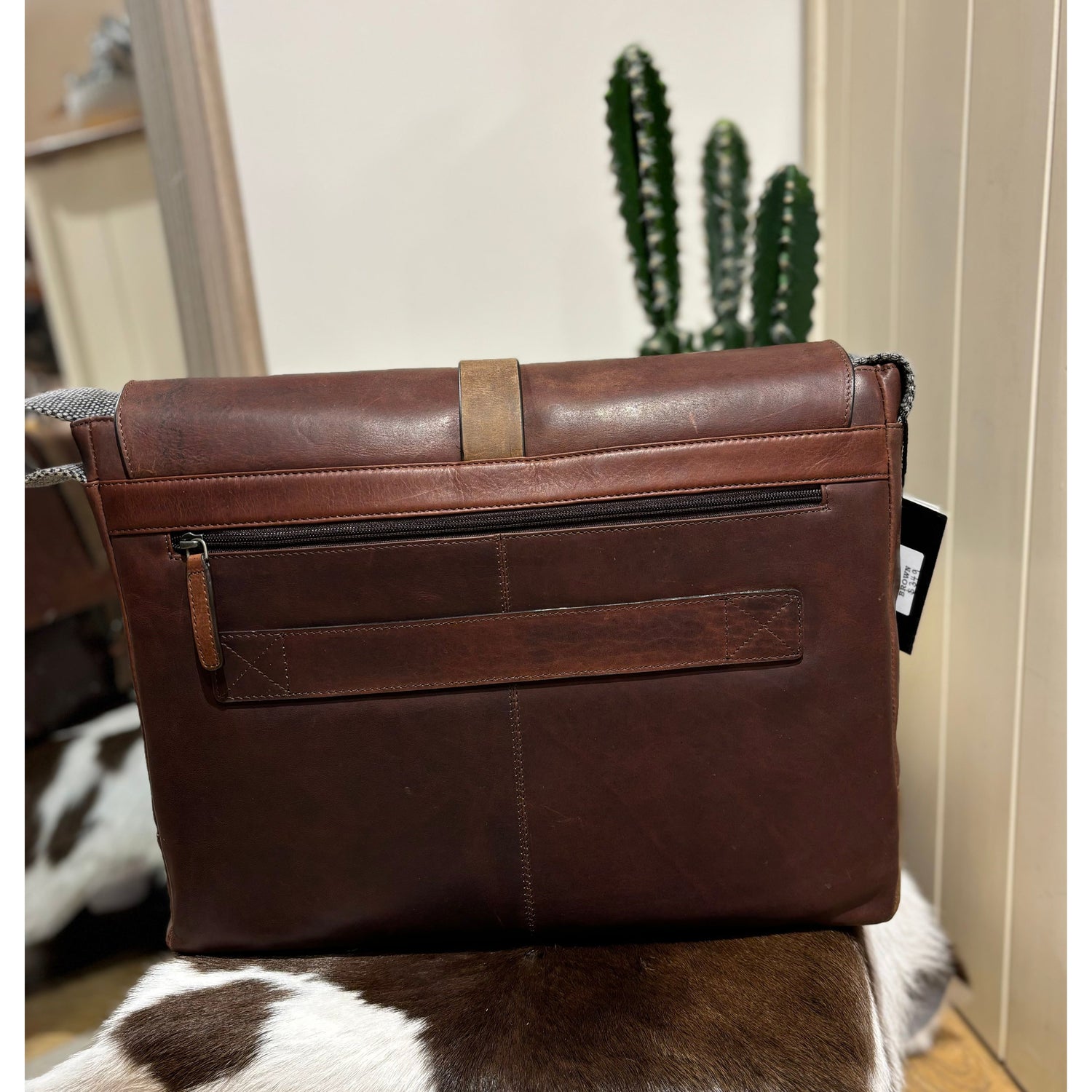 Men’s Vintage Leather Satchel