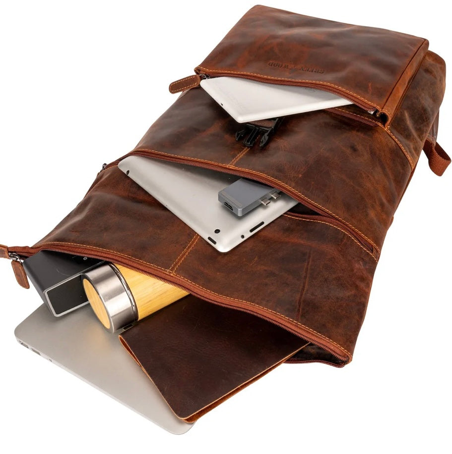 Oscar Leather Backpack
