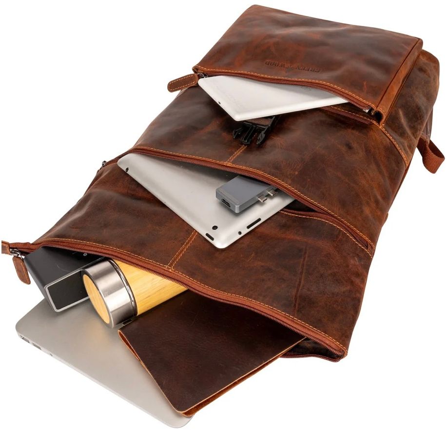 Oscar Leather Backpack