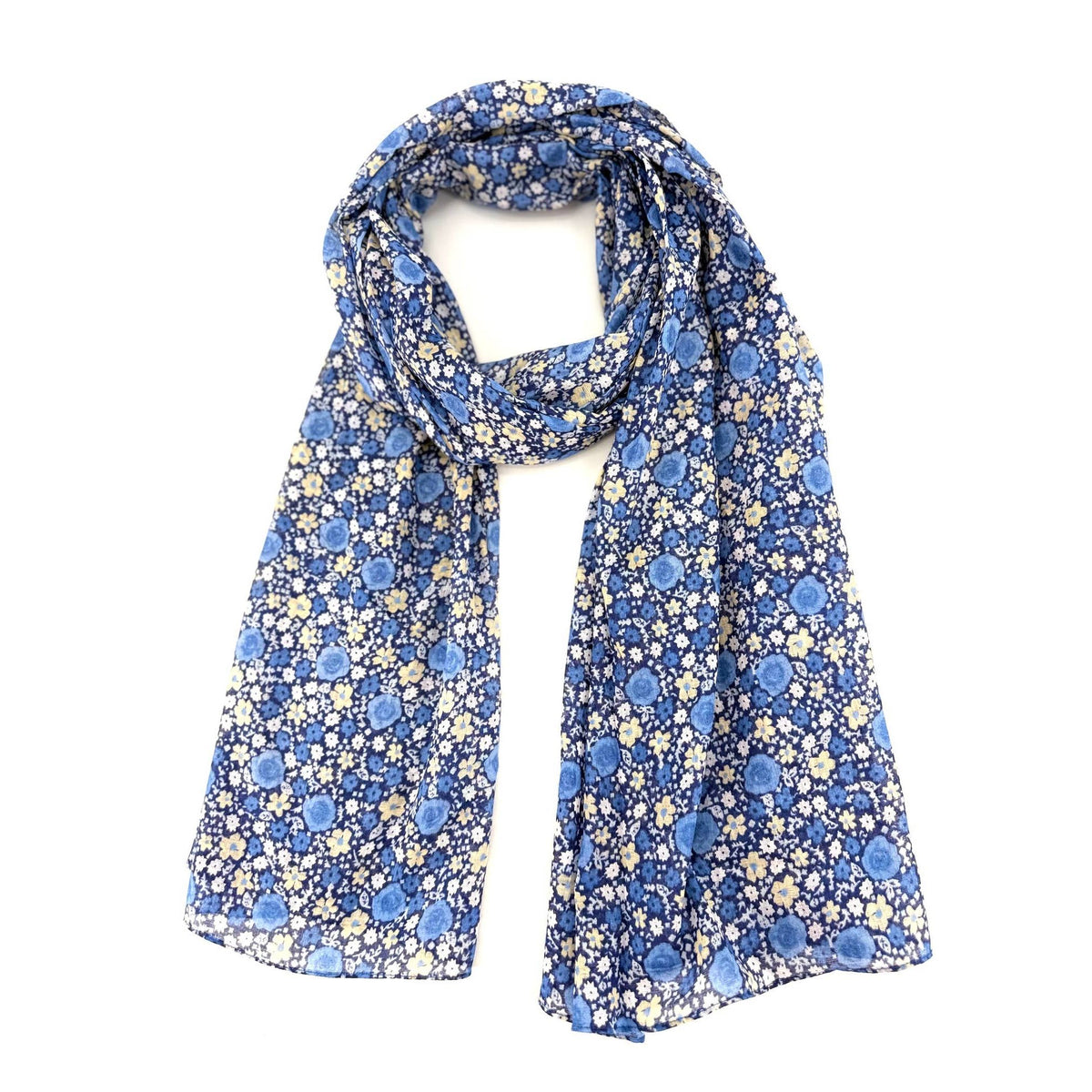 Liberty-print cheche scarf 100% cotton - Timeless elegance 2