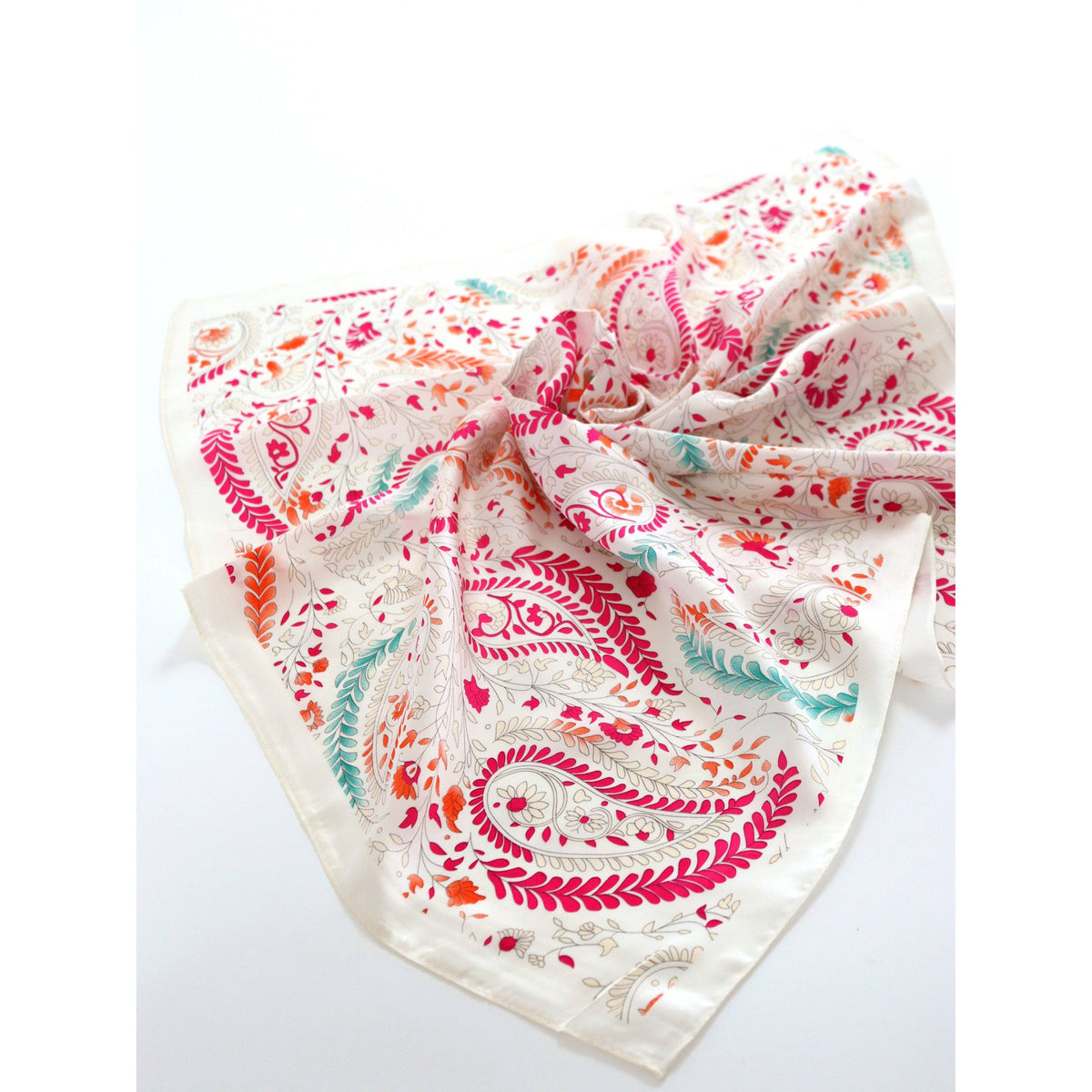 Camile Patterned Bandana Scarf