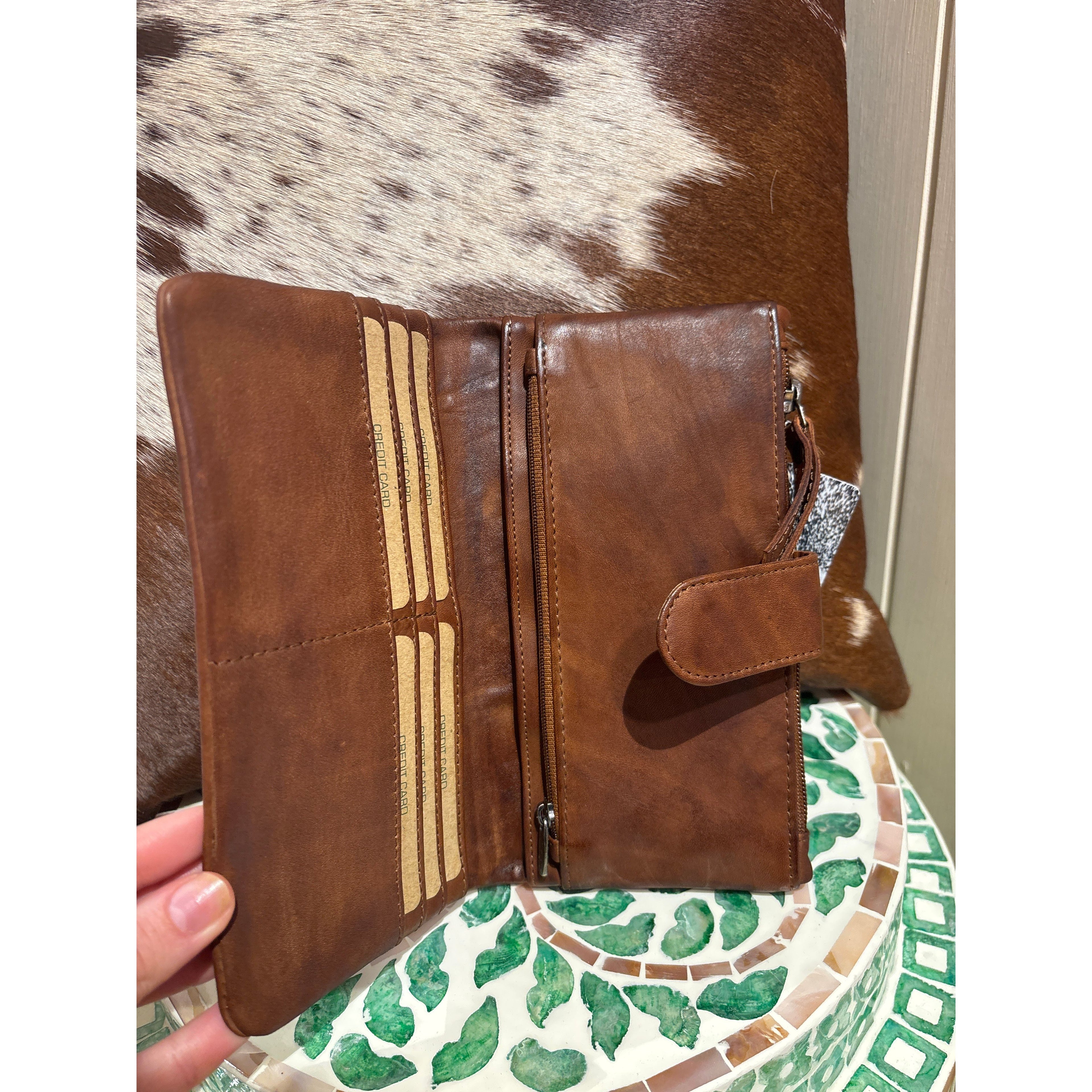 Leather women’s wallet