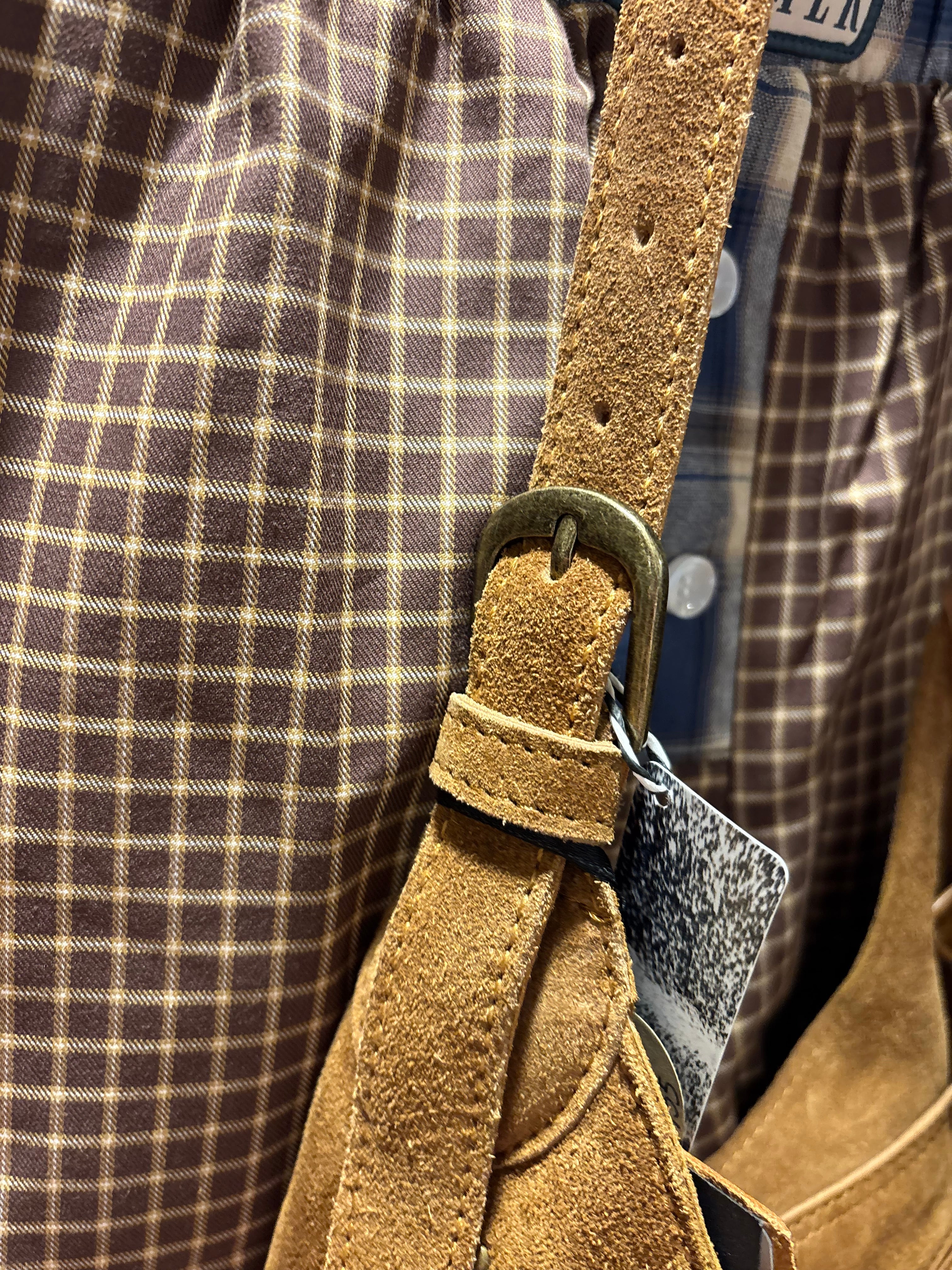 Tan Suede Handbag