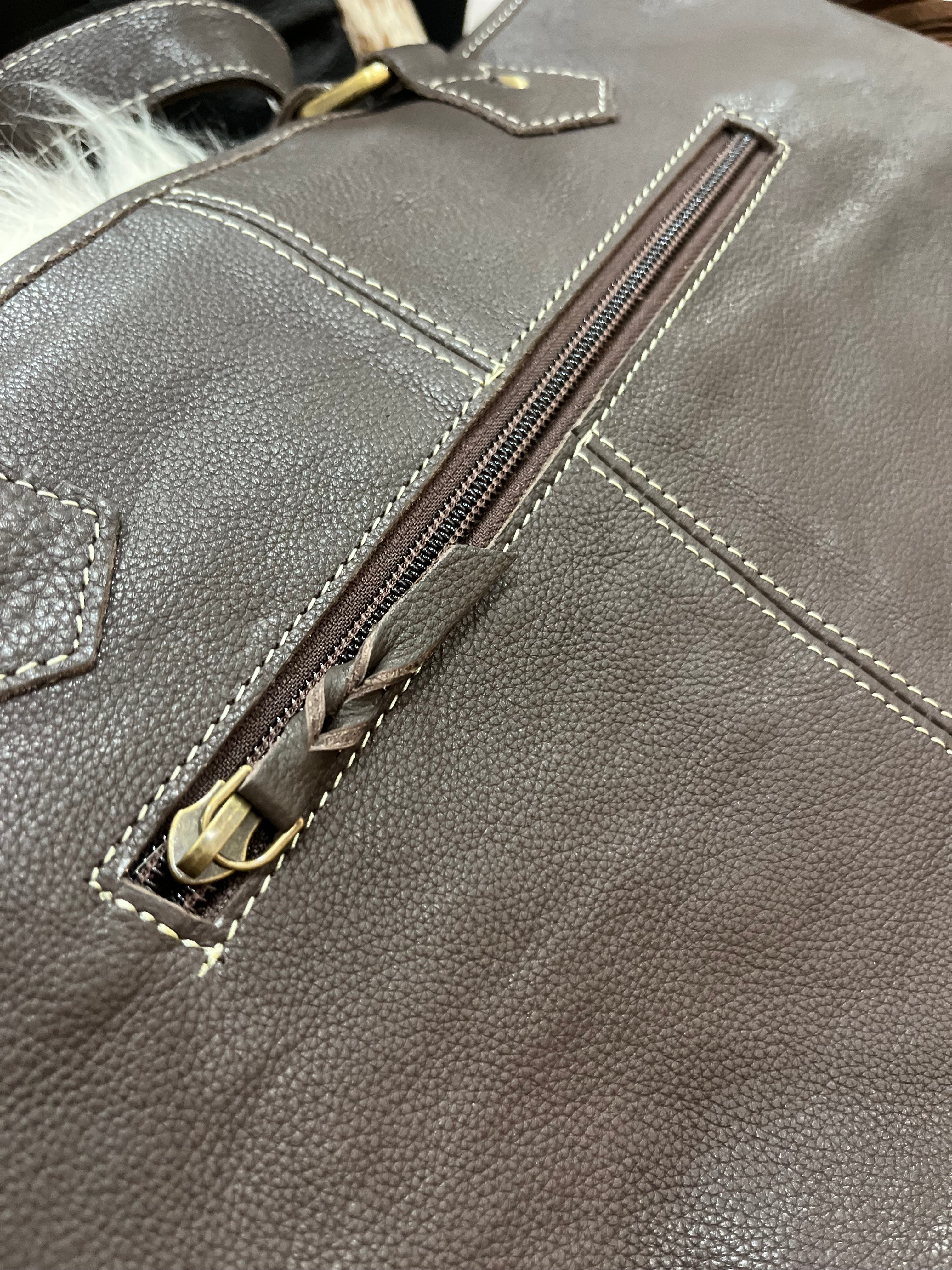 The Yellowstone Handbag with turquoise detail