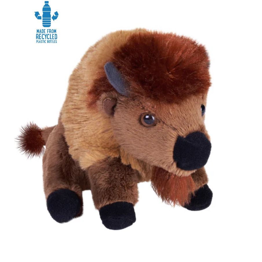 Stuffed Bison Plush Toy
