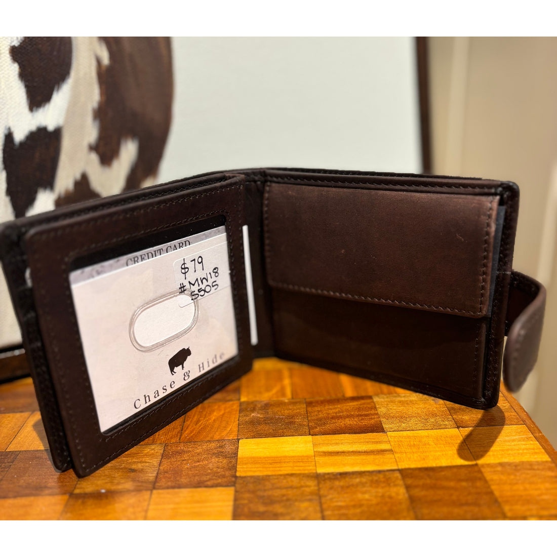 Plain Leather Wallet