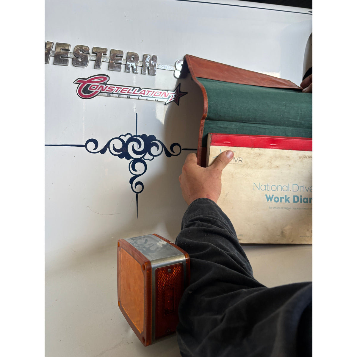Truck Log Book Cover
