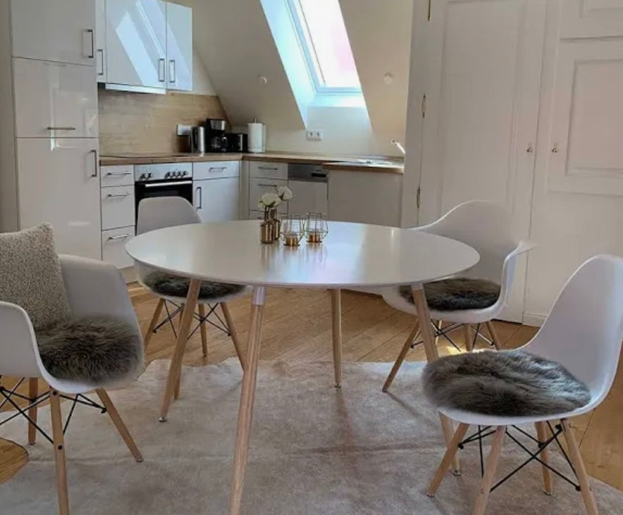 Long Wool Sheepskin cushion pad