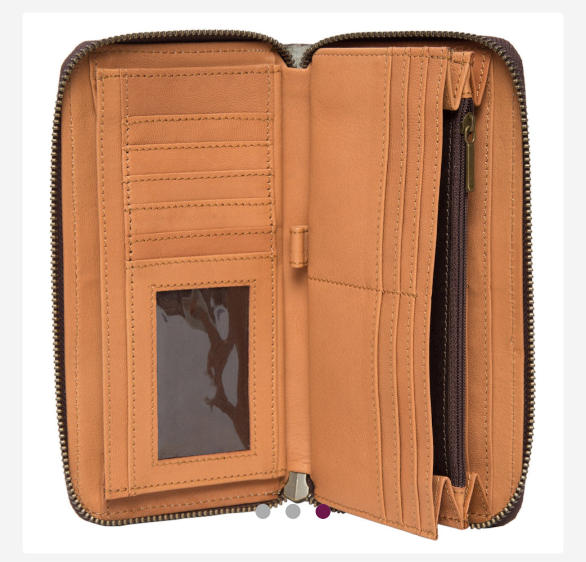 Sunflower Tooling Wallet - AB34