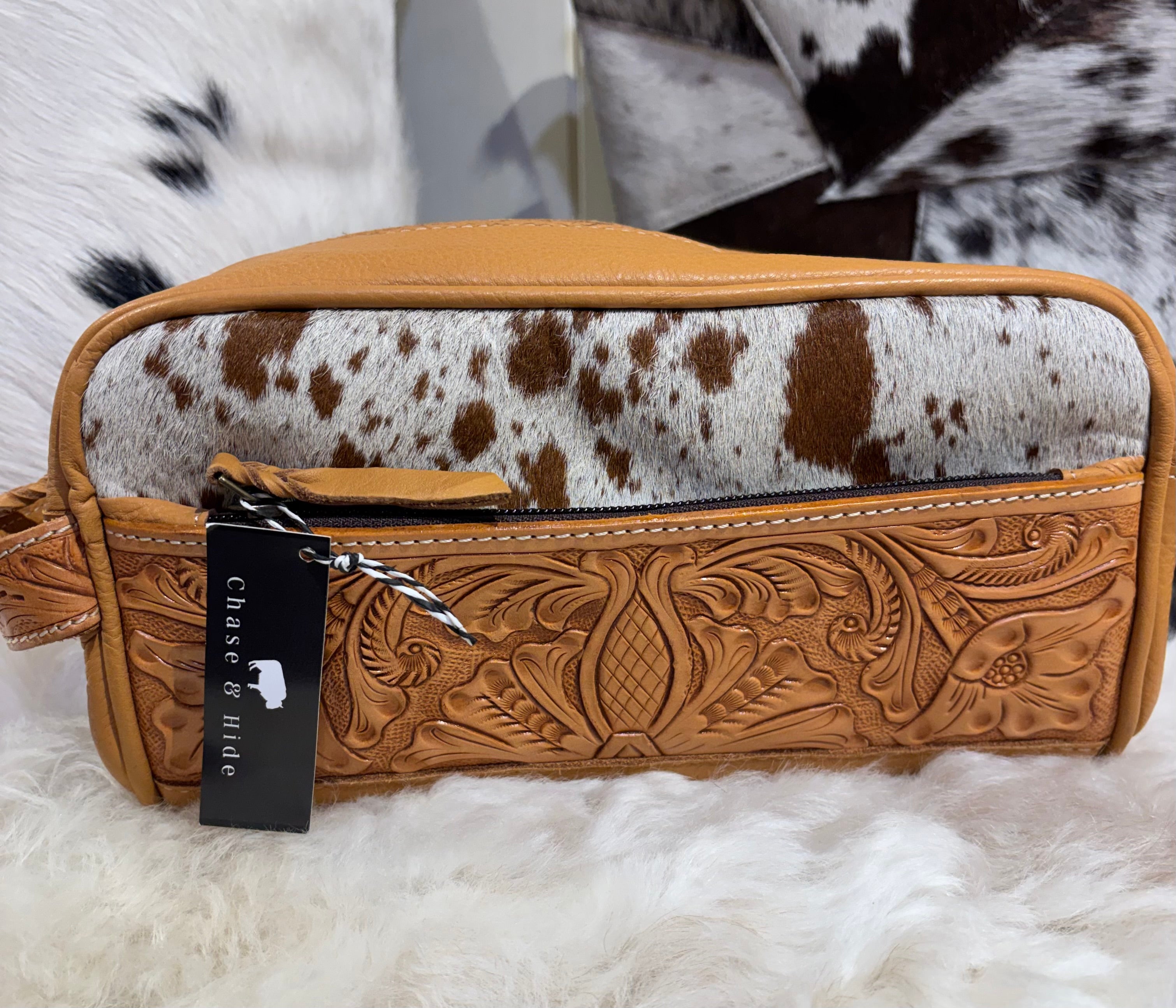 Tooled Toiletry Bag