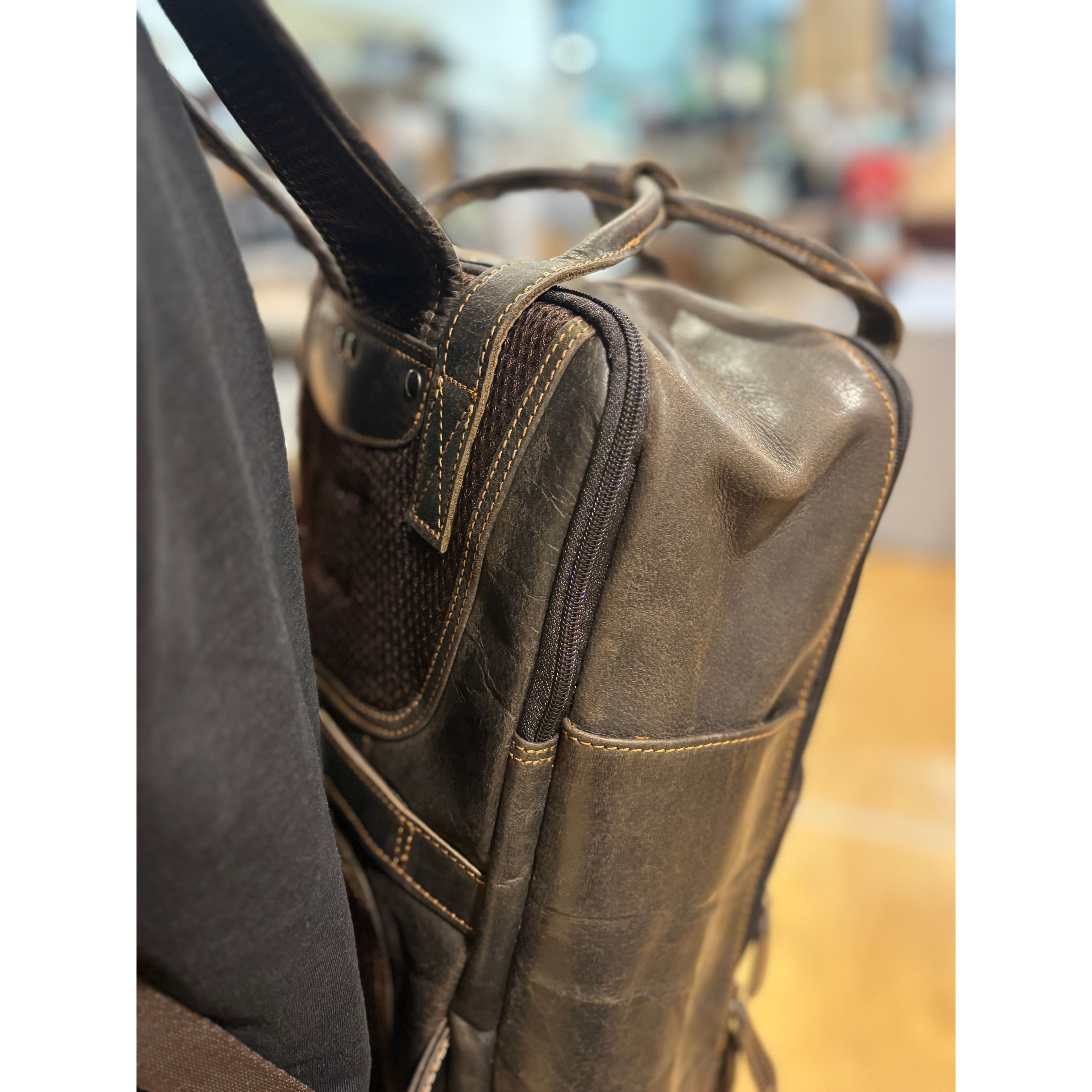 Leather Backpack