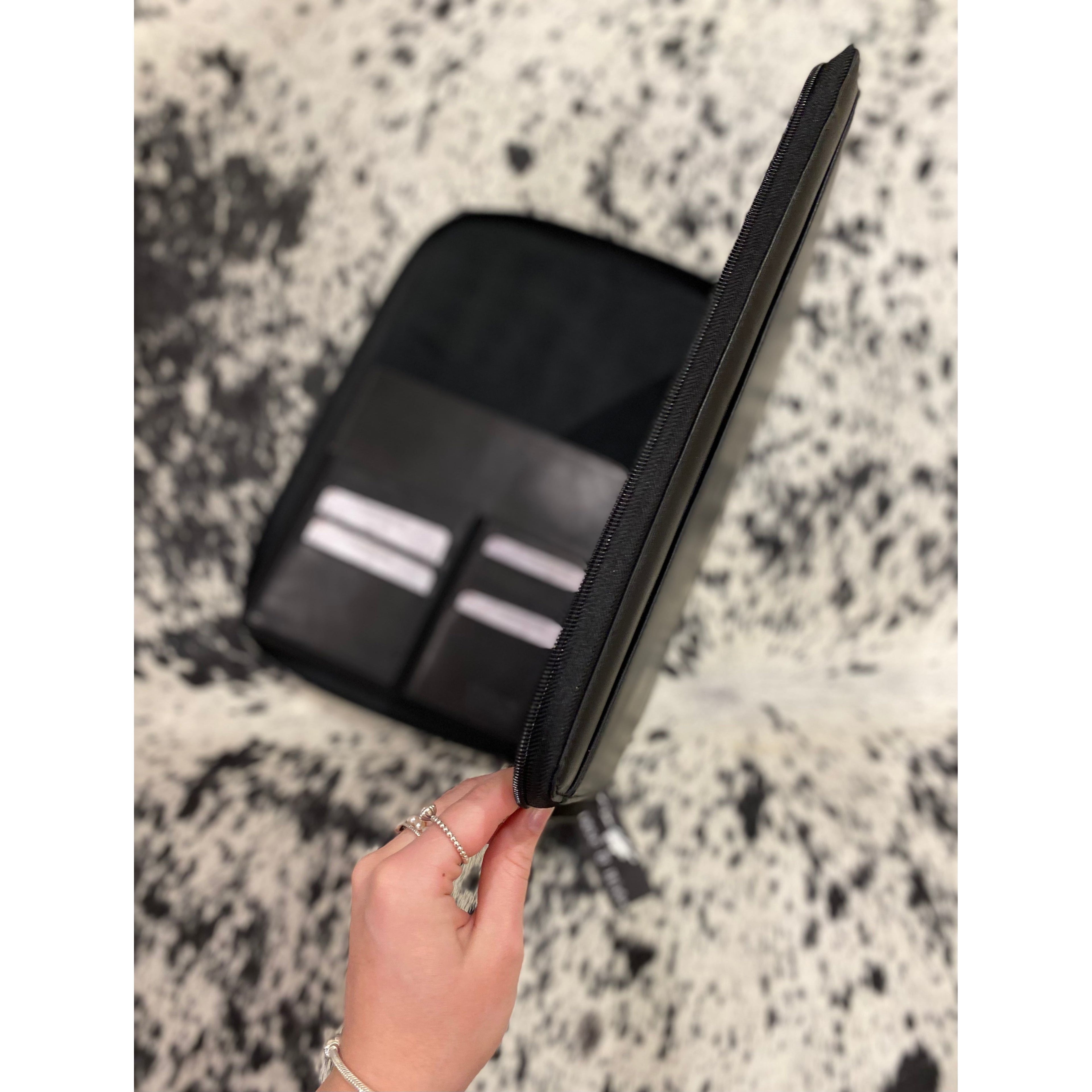 Leather Hard case Folder / Folio