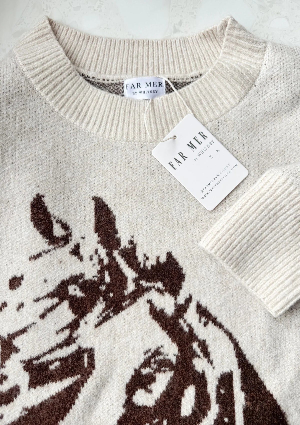 FAR MER by Whitney- Arabian knit