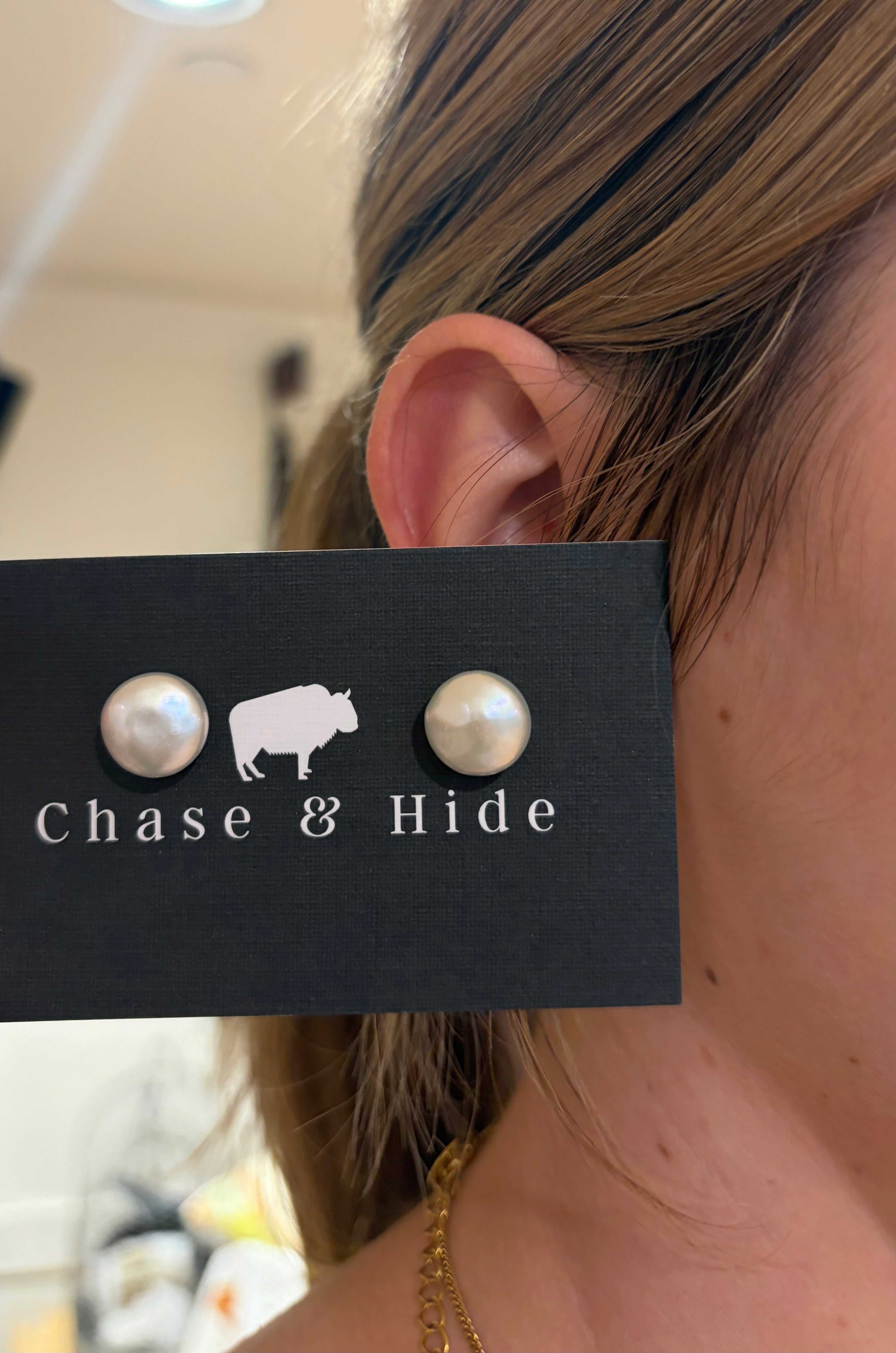 13.15mm Freshwater Coin Pearls