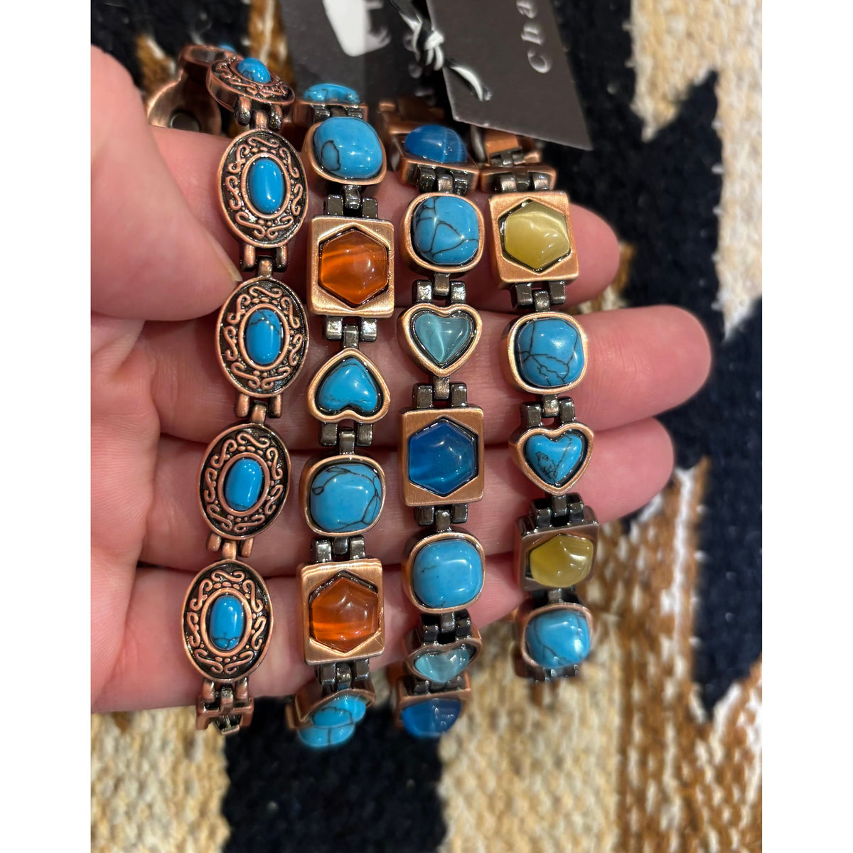 Turquoise Copper Bracelet