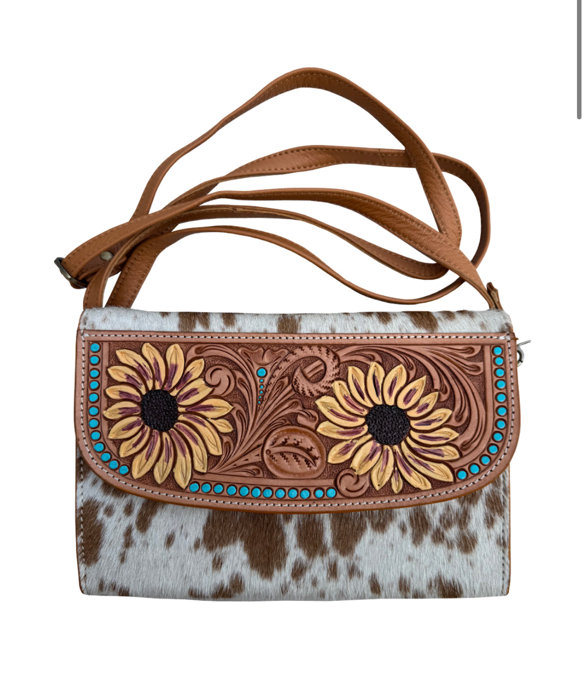 Sunflower Crossbody Bag - AB86