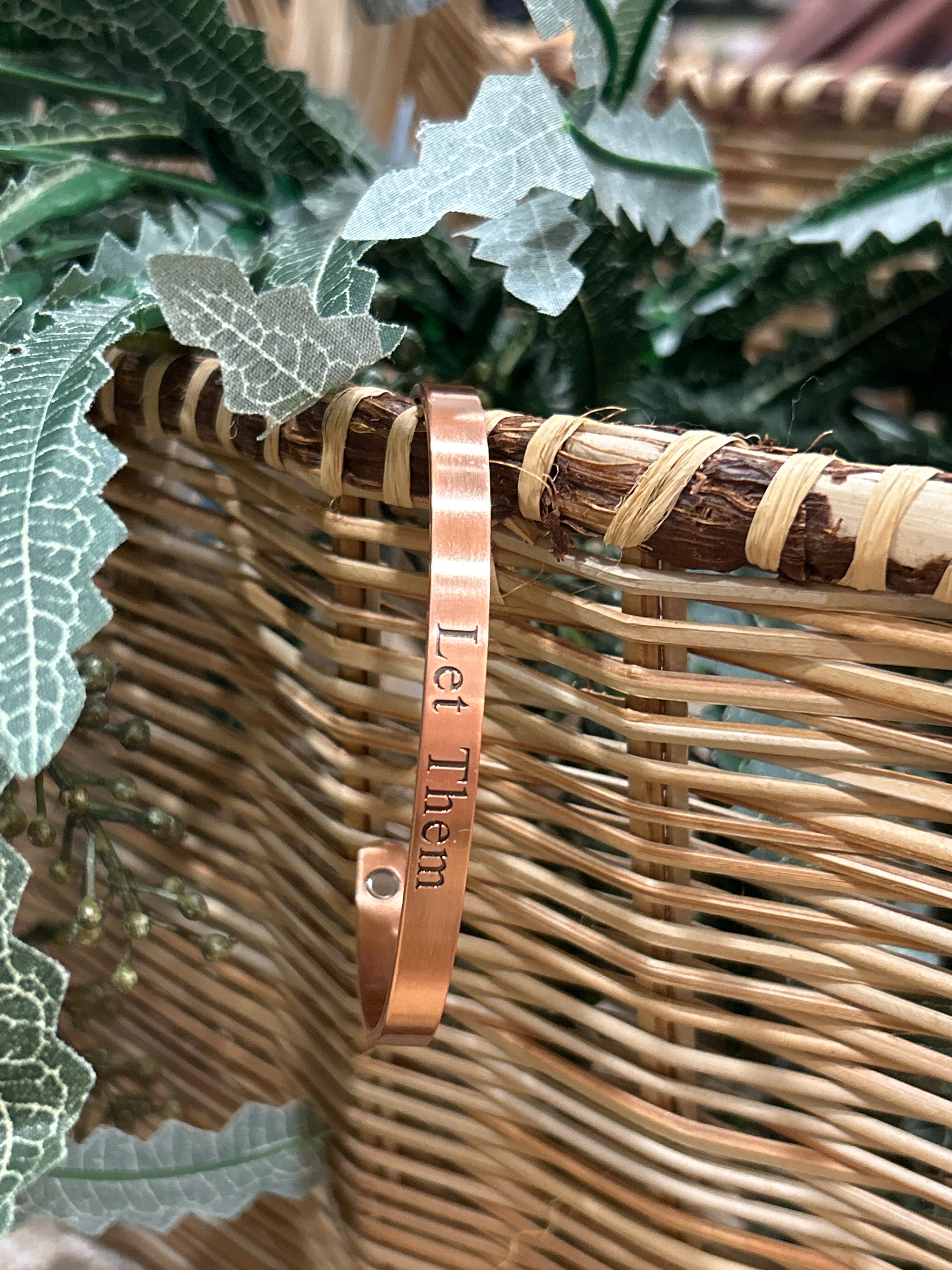 “Let Them” Copper Band