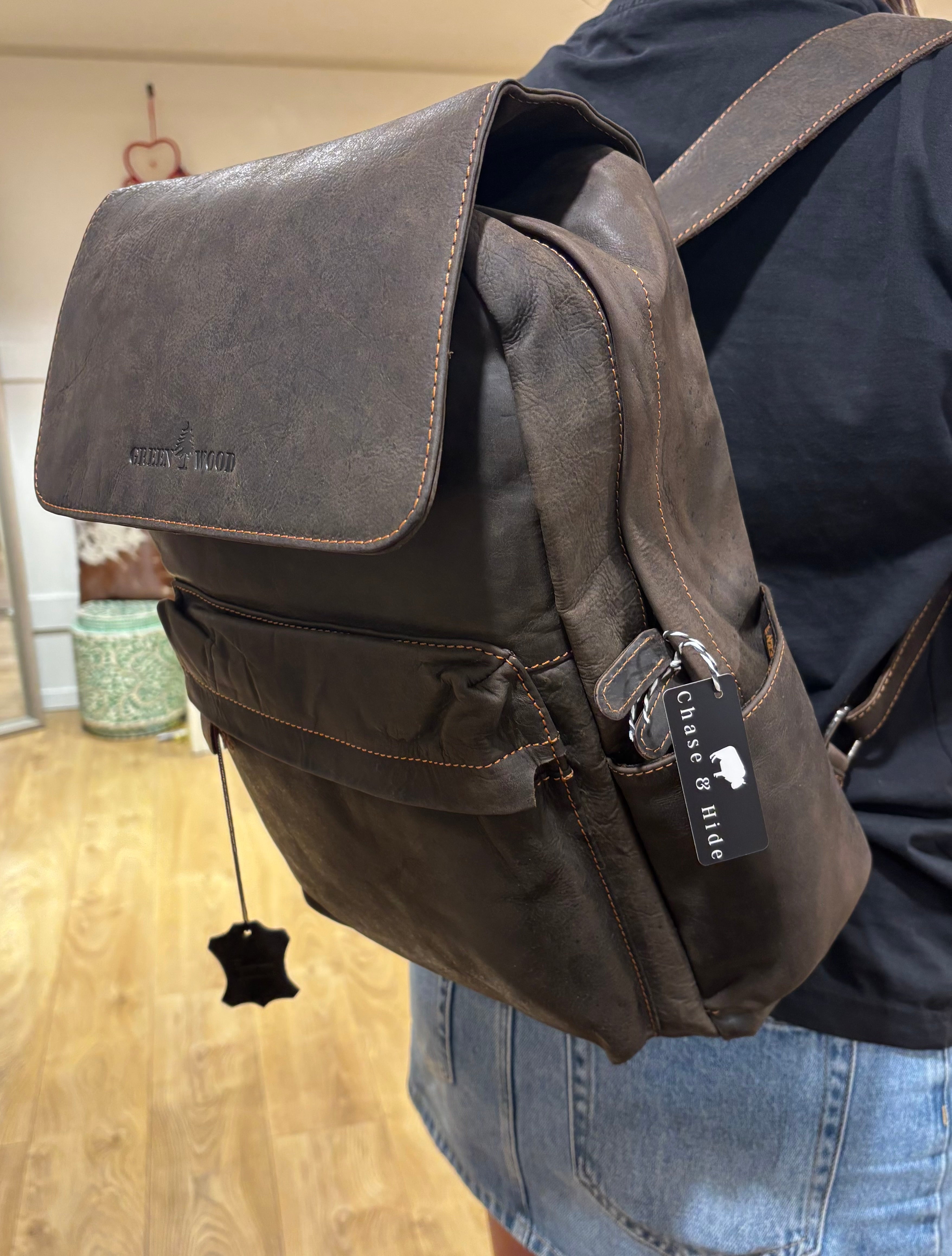 Leather Vintage Backpack
