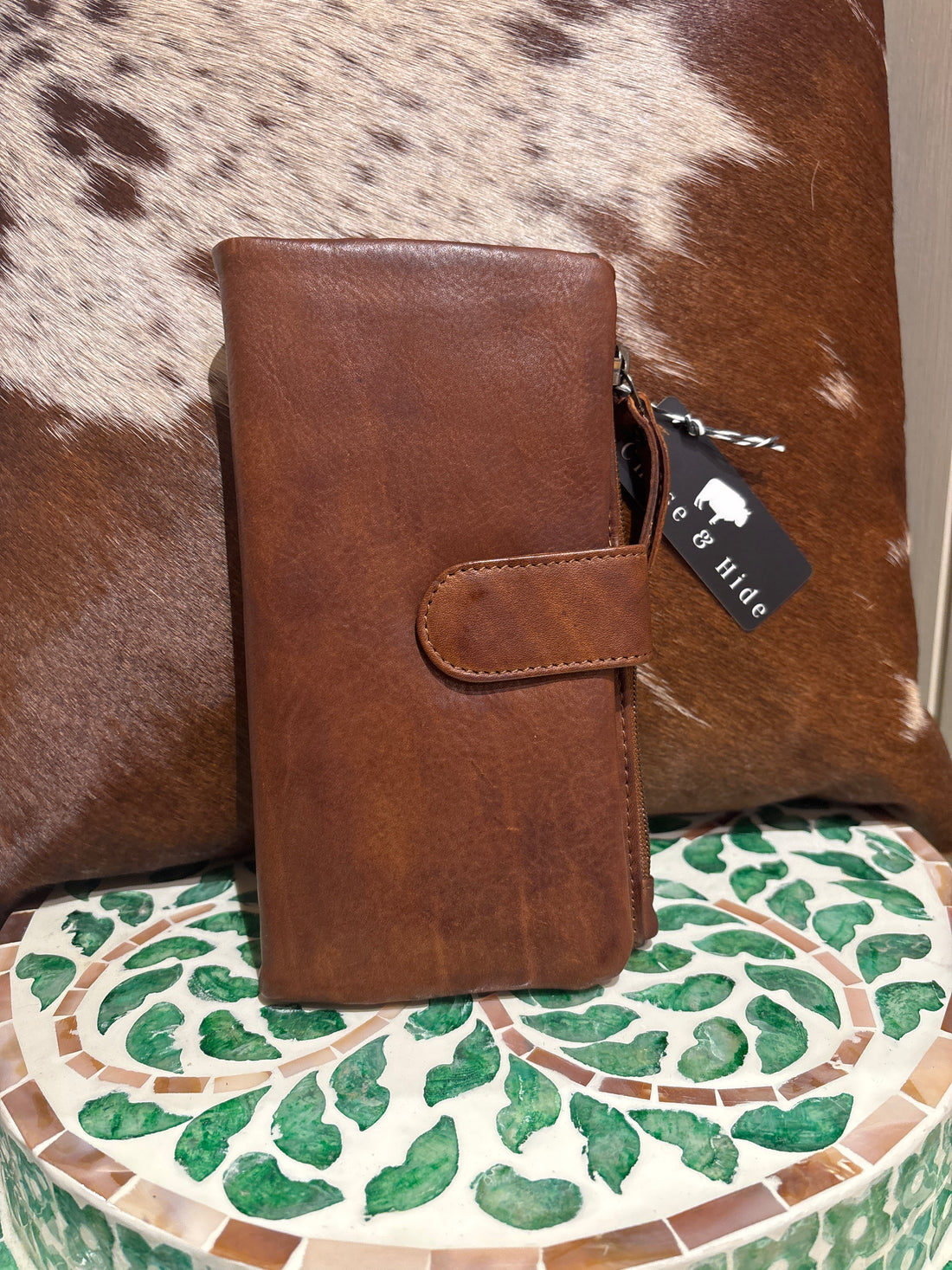 Leather women’s wallet